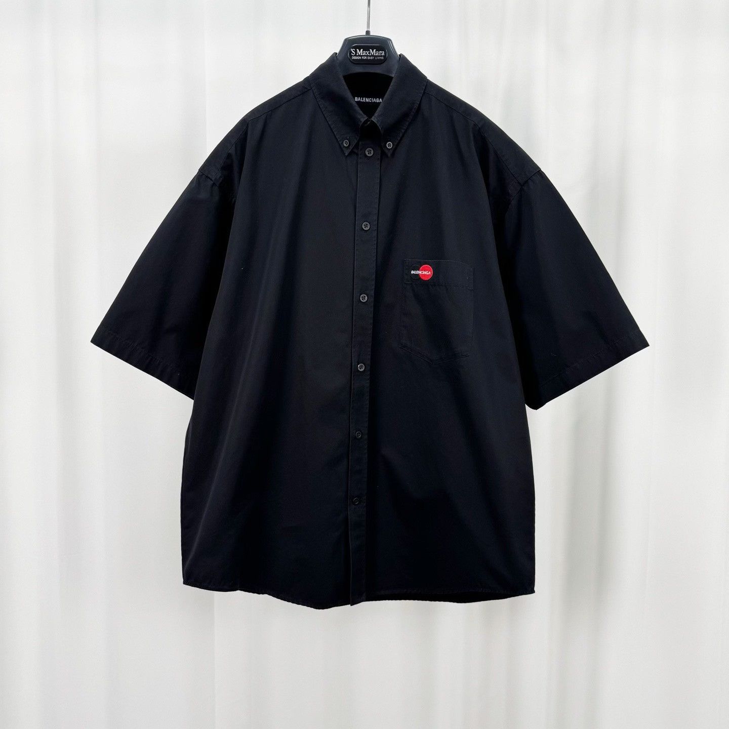 Balenciaga Balenciaga Mastercard Logo Short Sleeve Shirt 37 Size US S / EU 44-46 / 1 - 2 Thumbnail