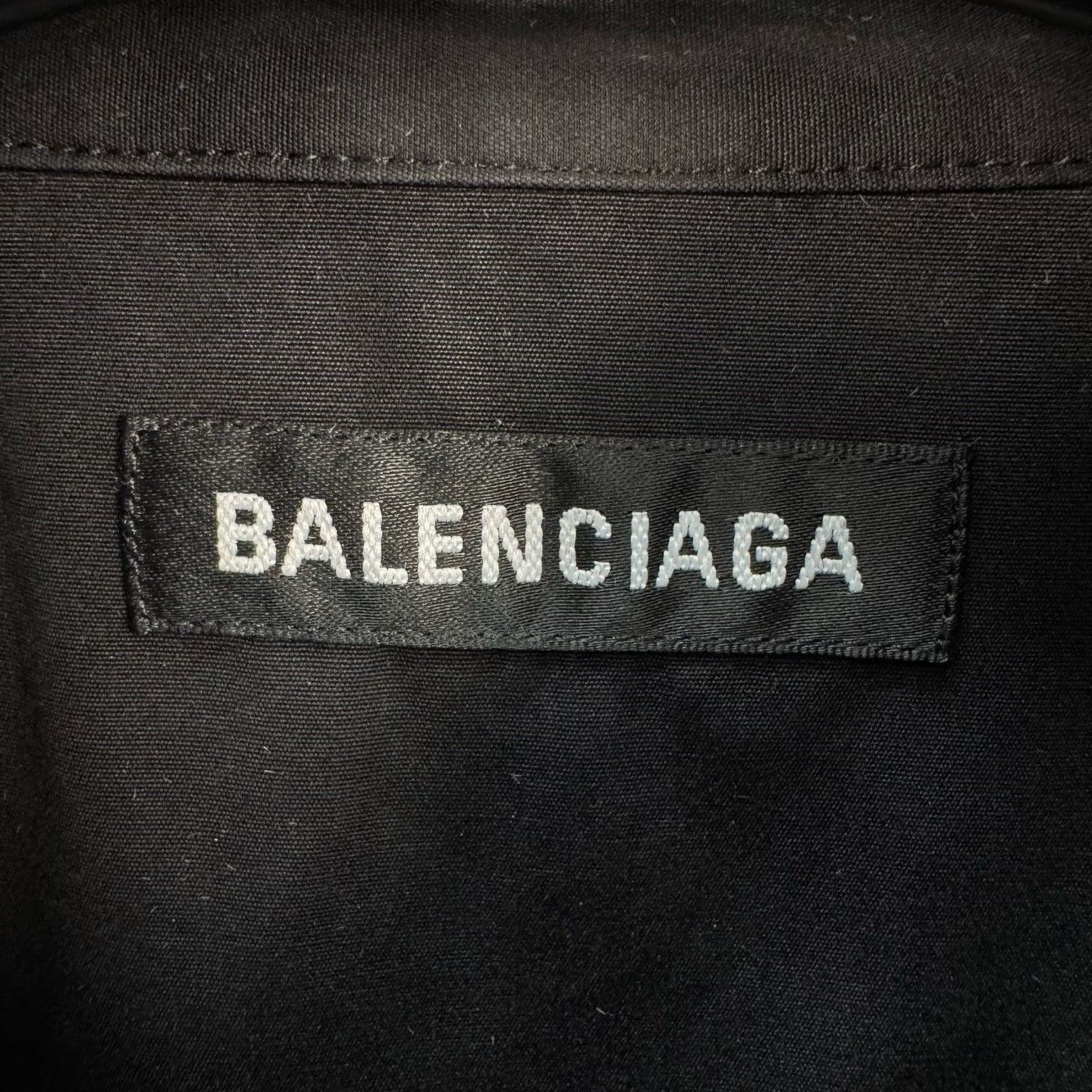 Balenciaga Balenciaga Mastercard Logo Short Sleeve Shirt 37 Size US S / EU 44-46 / 1 - 6 Thumbnail