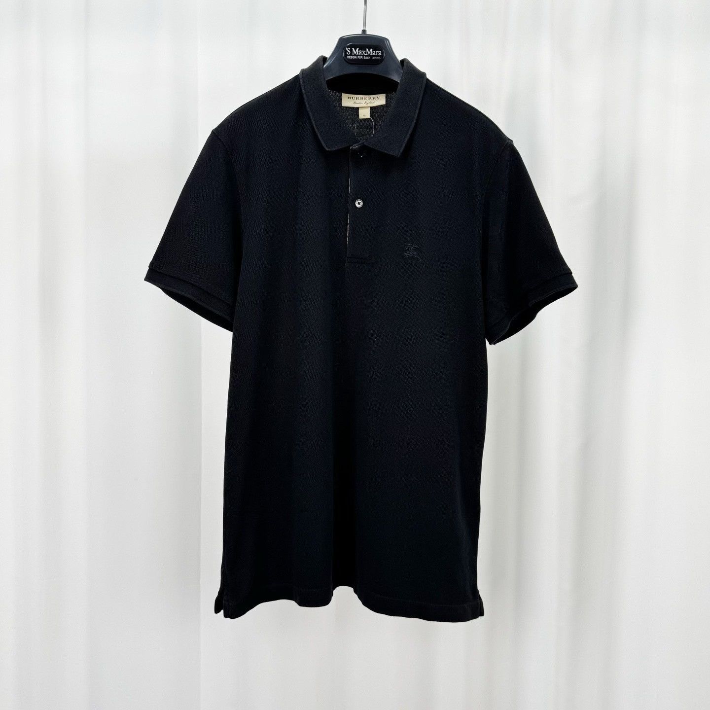 Burberry Burberry Knight Embroidered Polo Shirt Size M Size US M / EU 48-50 / 2 - 2 Thumbnail