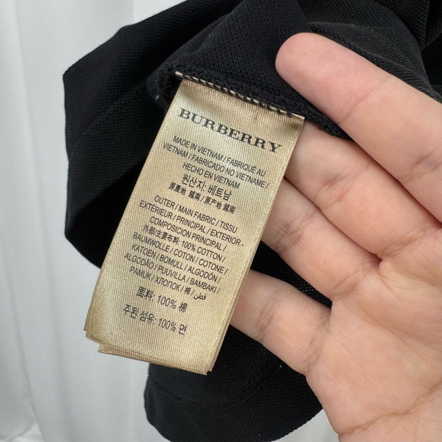 Burberry Burberry Knight Embroidered Polo Shirt Size M Size US M / EU 48-50 / 2 - 7 Thumbnail