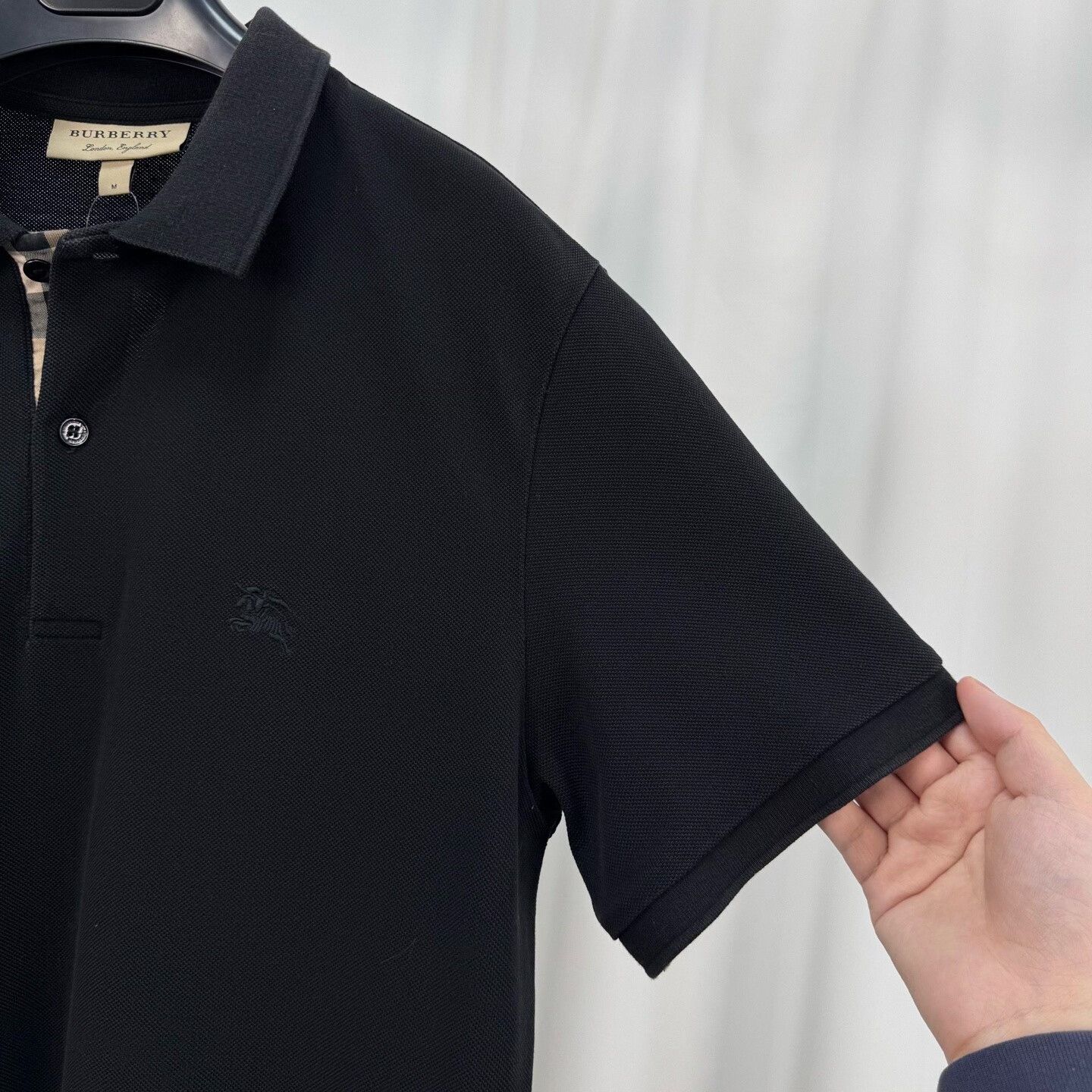 Burberry Burberry Knight Embroidered Polo Shirt Size M Size US M / EU 48-50 / 2 - 5 Thumbnail