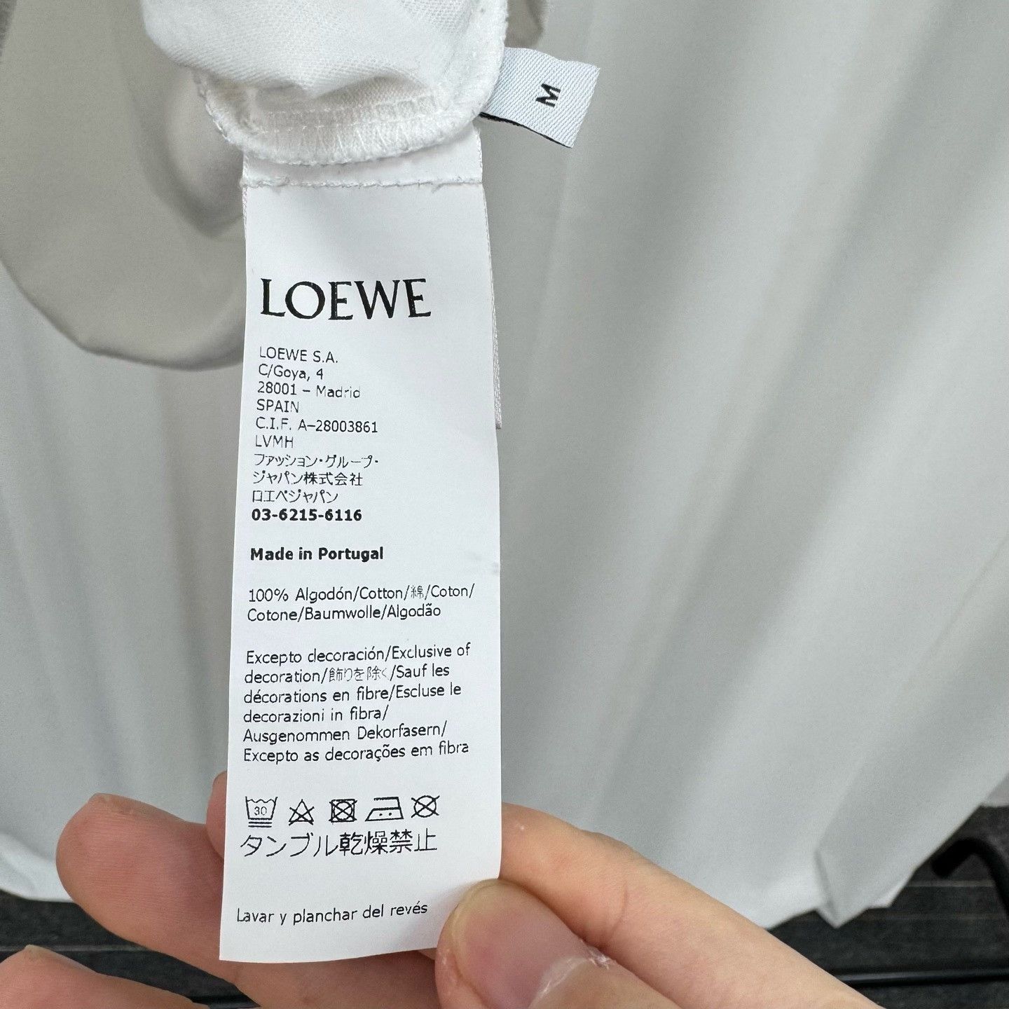 Loewe Loewe Face Print Graphic T-Shirt M Size US M / EU 48-50 / 2 - 7 Thumbnail