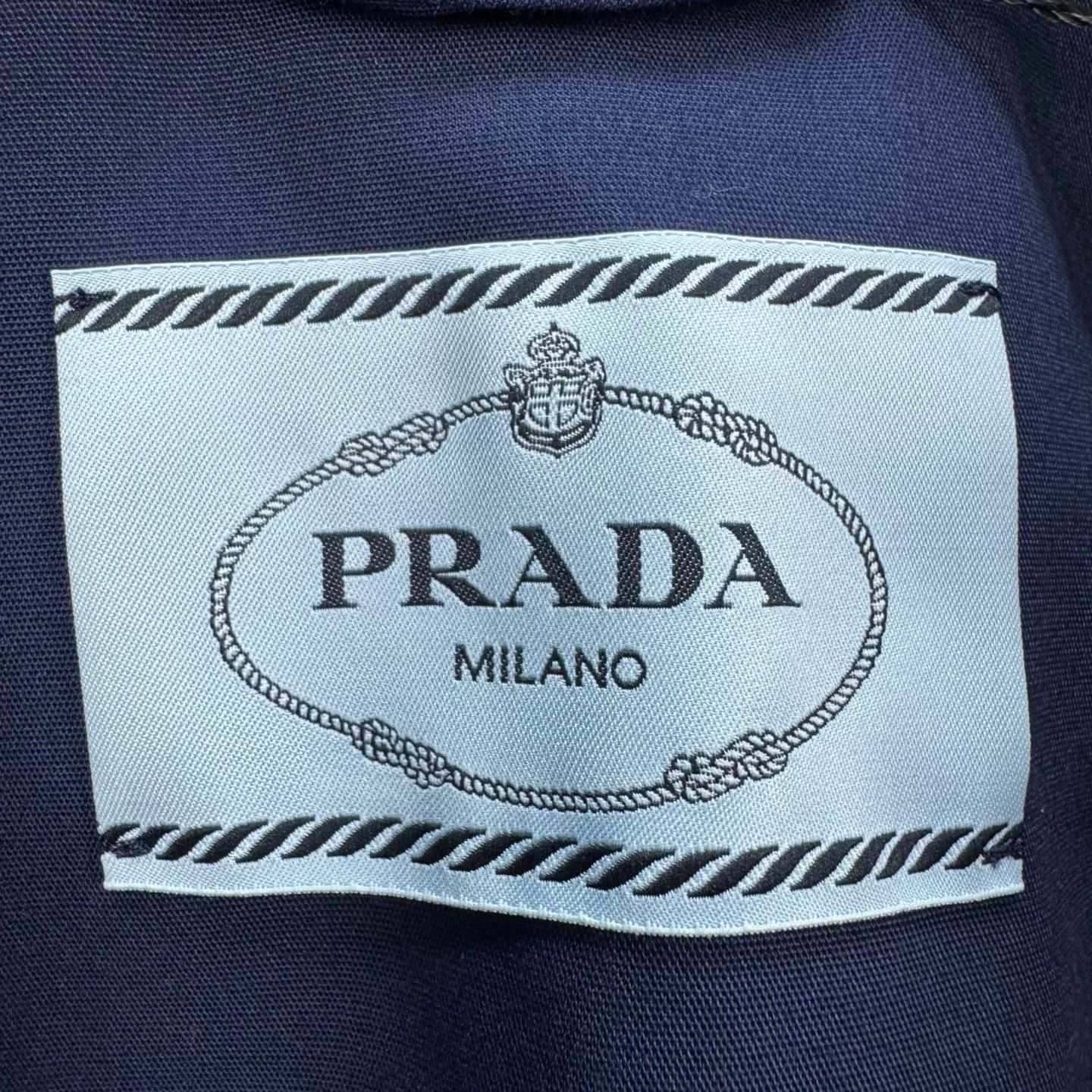 Prada Prada Logo Print Zip-Up Jacket 40 Size S / US 4 / IT 40 - 6 Thumbnail