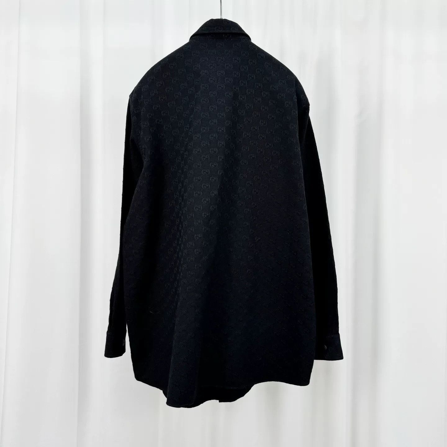 Gucci Gucci Monogram Denim Shirt Jacket EU 48 Size US M / EU 48-50 / 2 - 3 Thumbnail
