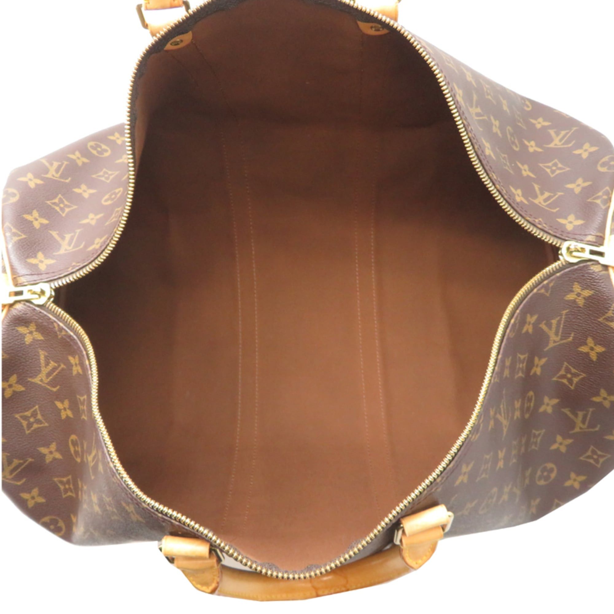 Louis Vuitton Louis Vuitton Keepall Bandoulière 55 Women's/Men's Boston Bag M41414 Monogram Brown Size ONE SIZE - 6 Thumbnail