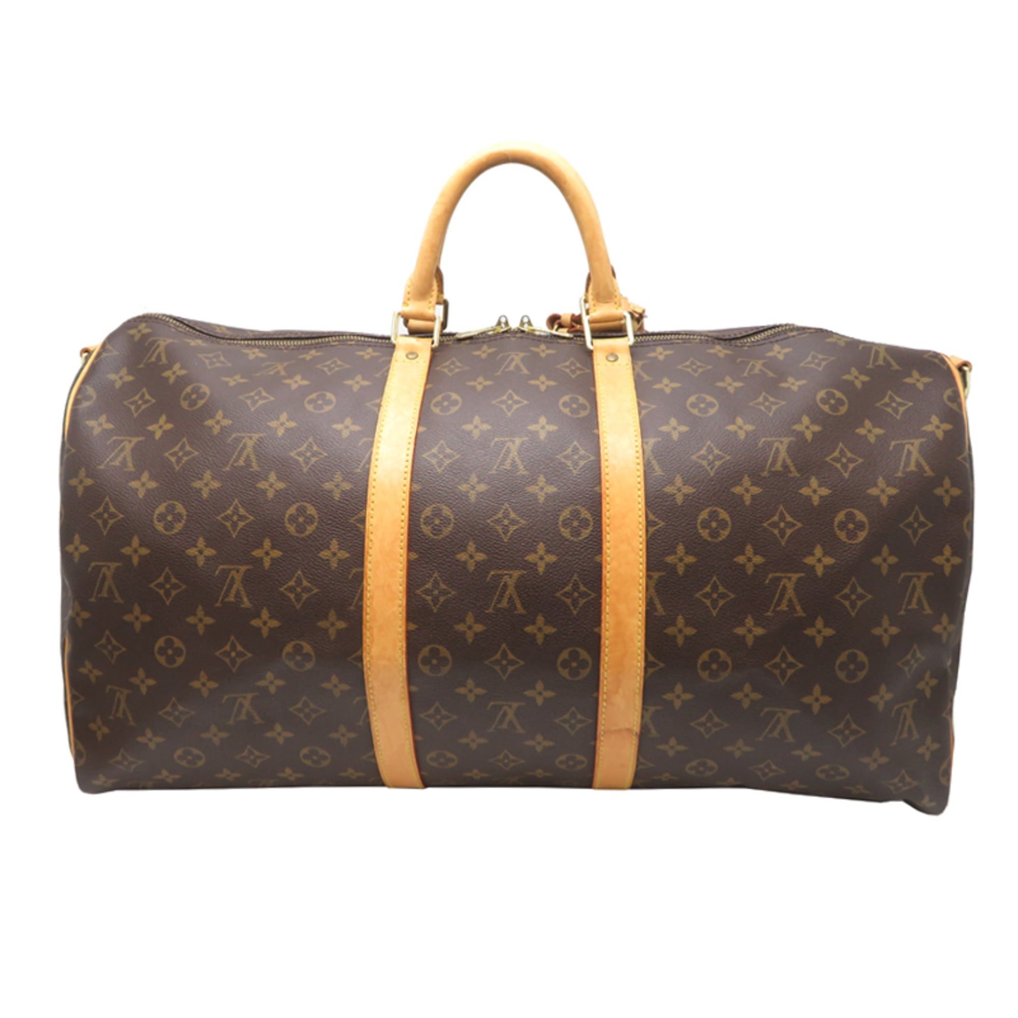 Louis Vuitton Louis Vuitton Keepall Bandoulière 55 Women's/Men's Boston Bag M41414 Monogram Brown Size ONE SIZE - 2 Thumbnail