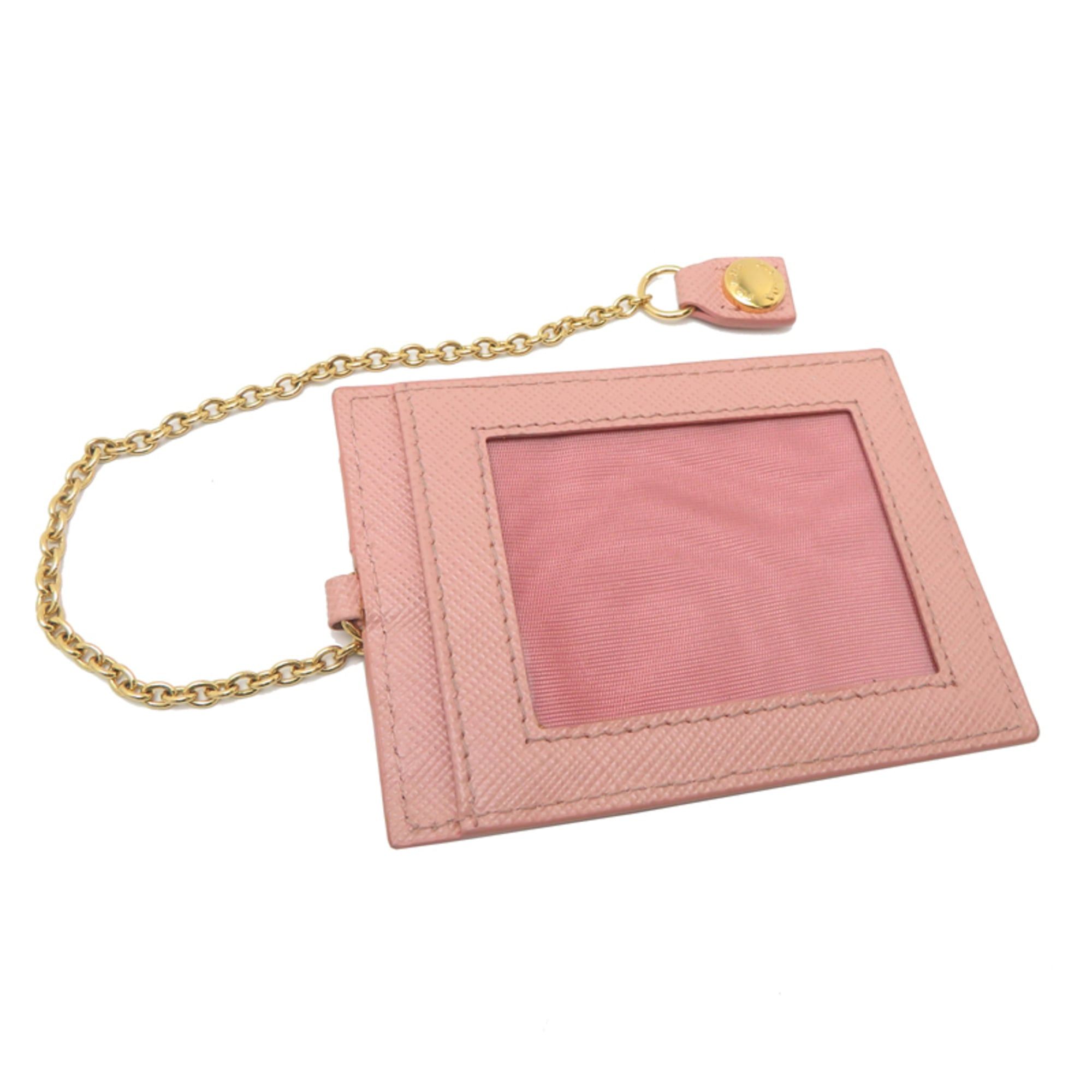 Prada Prada Women's Long Wallet 1MH132 Saffiano Leather Pink Size ONE SIZE - 9 Thumbnail