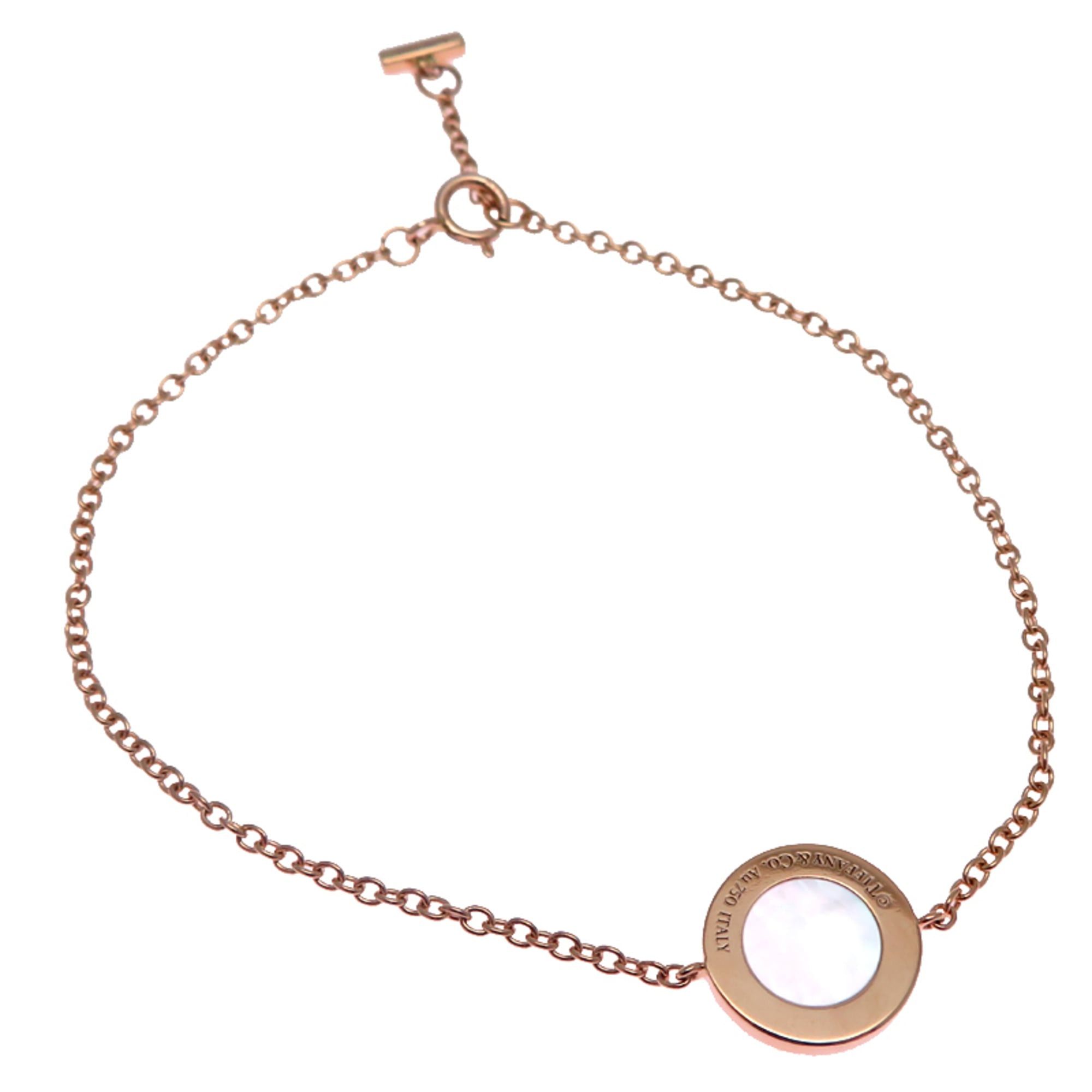 Tiffany & Co. Tiffany & Co. T Two Circle Women's Bracelet, 750 Pink Gold Size ONE SIZE - 3 Thumbnail