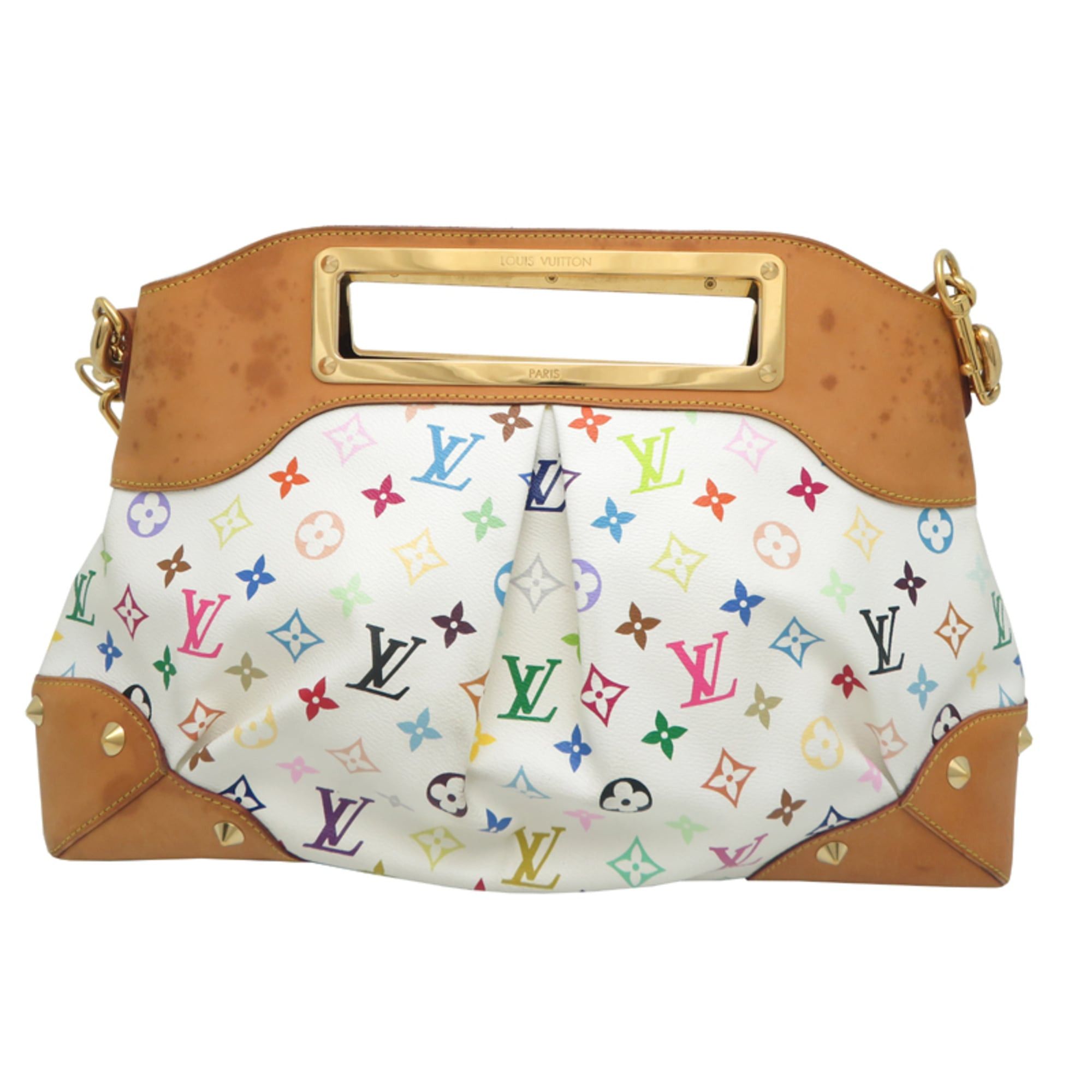 Louis Vuitton Louis Vuitton Judy GM Women's Shoulder Bag M40253 (Discontinued) Monogram Multicolor White Size ONE SIZE - 2 Thumbnail