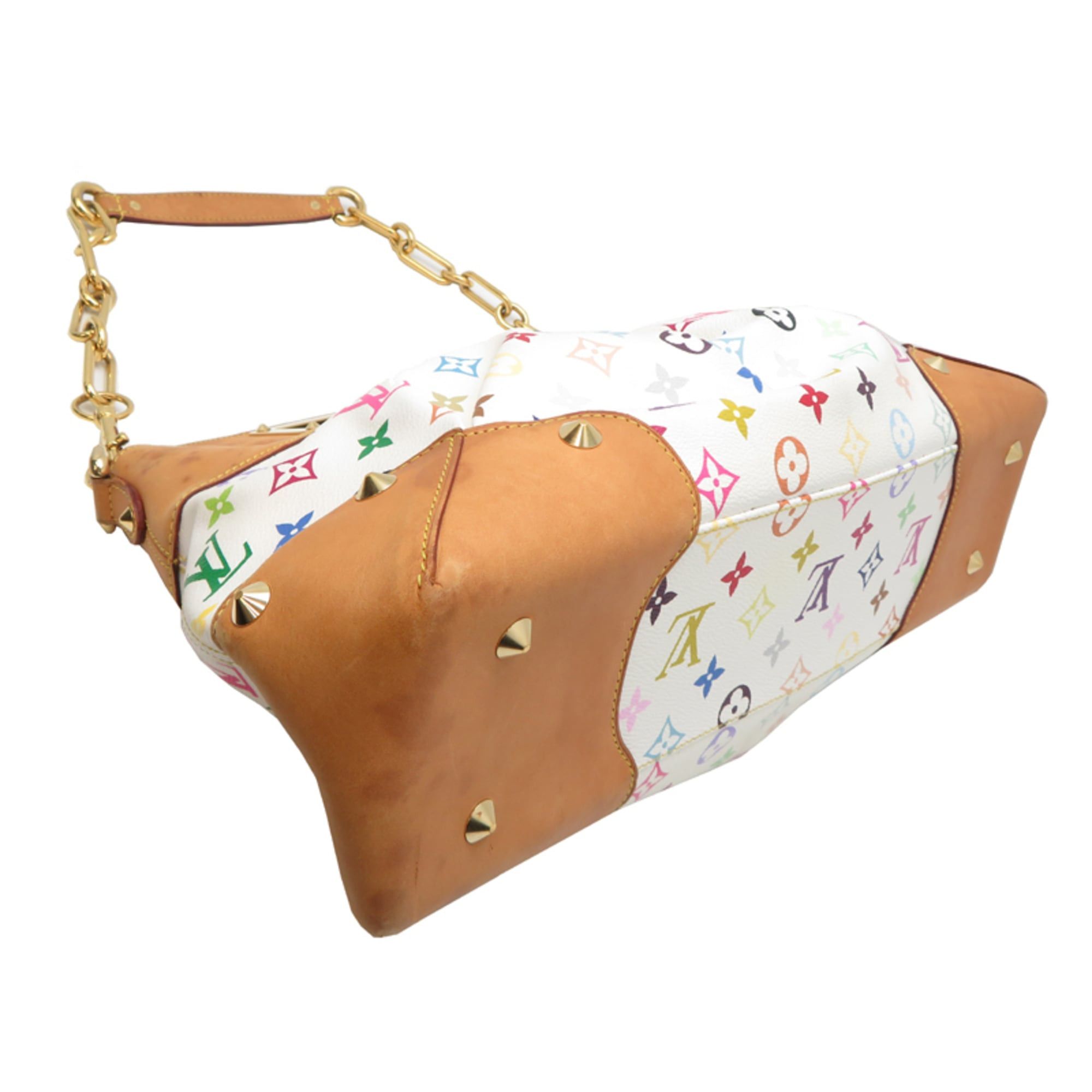 Louis Vuitton Louis Vuitton Judy GM Women's Shoulder Bag M40253 (Discontinued) Monogram Multicolor White Size ONE SIZE - 3 Thumbnail