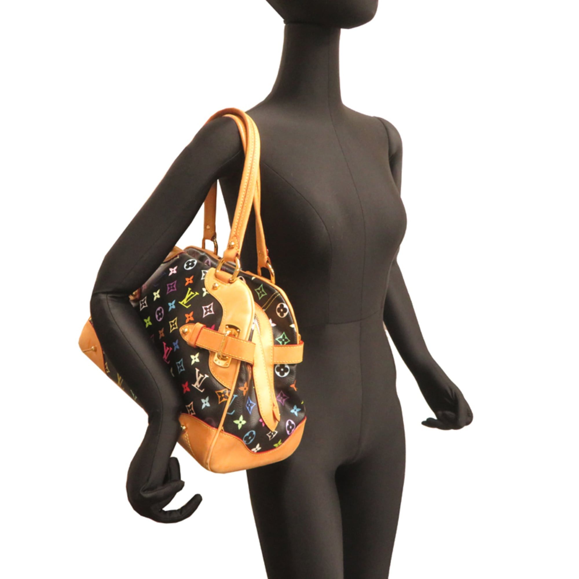 Louis Vuitton Louis Vuitton Claudia Women's Handbag M40194 (Discontinued) Monogram Multicolor Black Size ONE SIZE - 8 Thumbnail