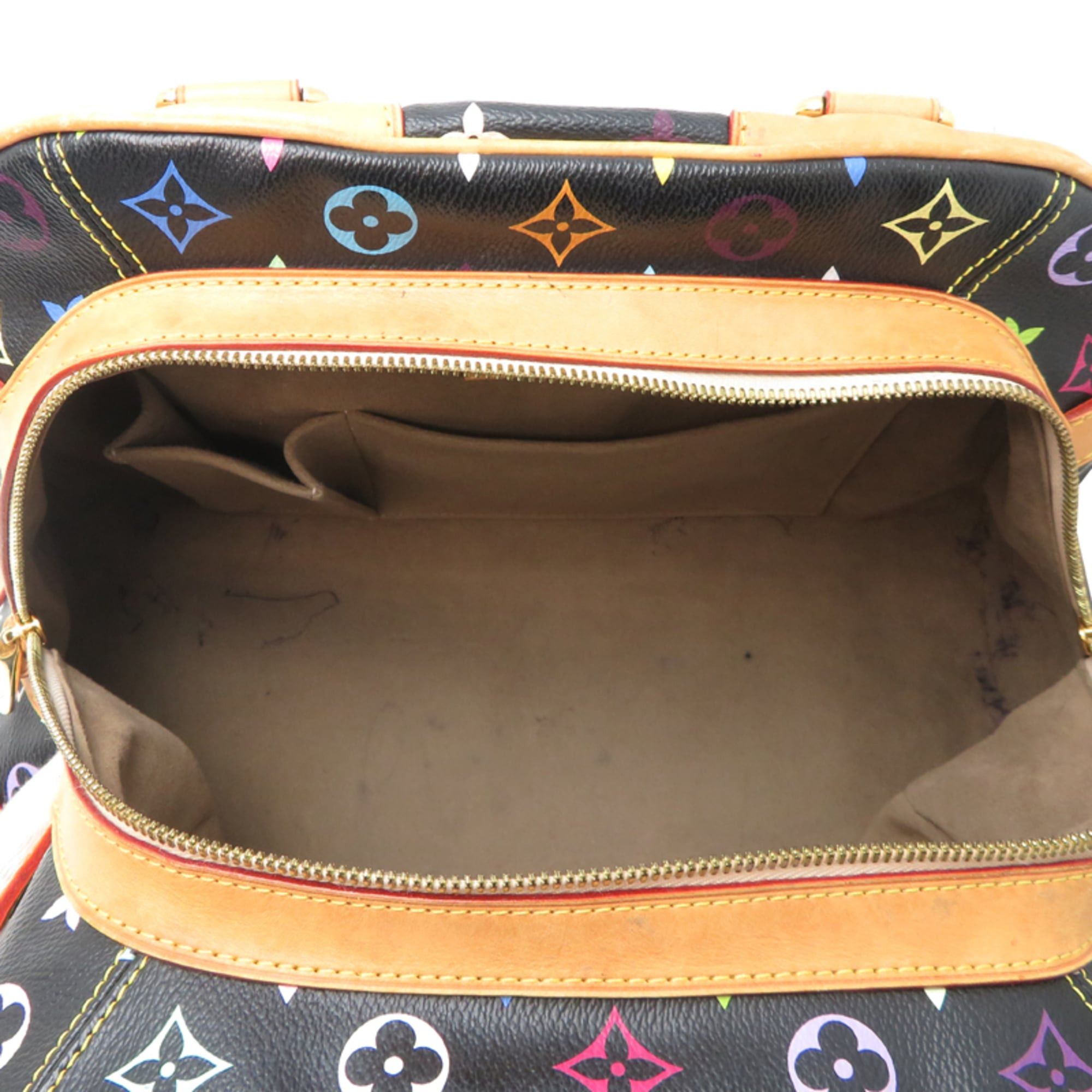 Louis Vuitton Louis Vuitton Claudia Women's Handbag M40194 (Discontinued) Monogram Multicolor Black Size ONE SIZE - 6 Thumbnail