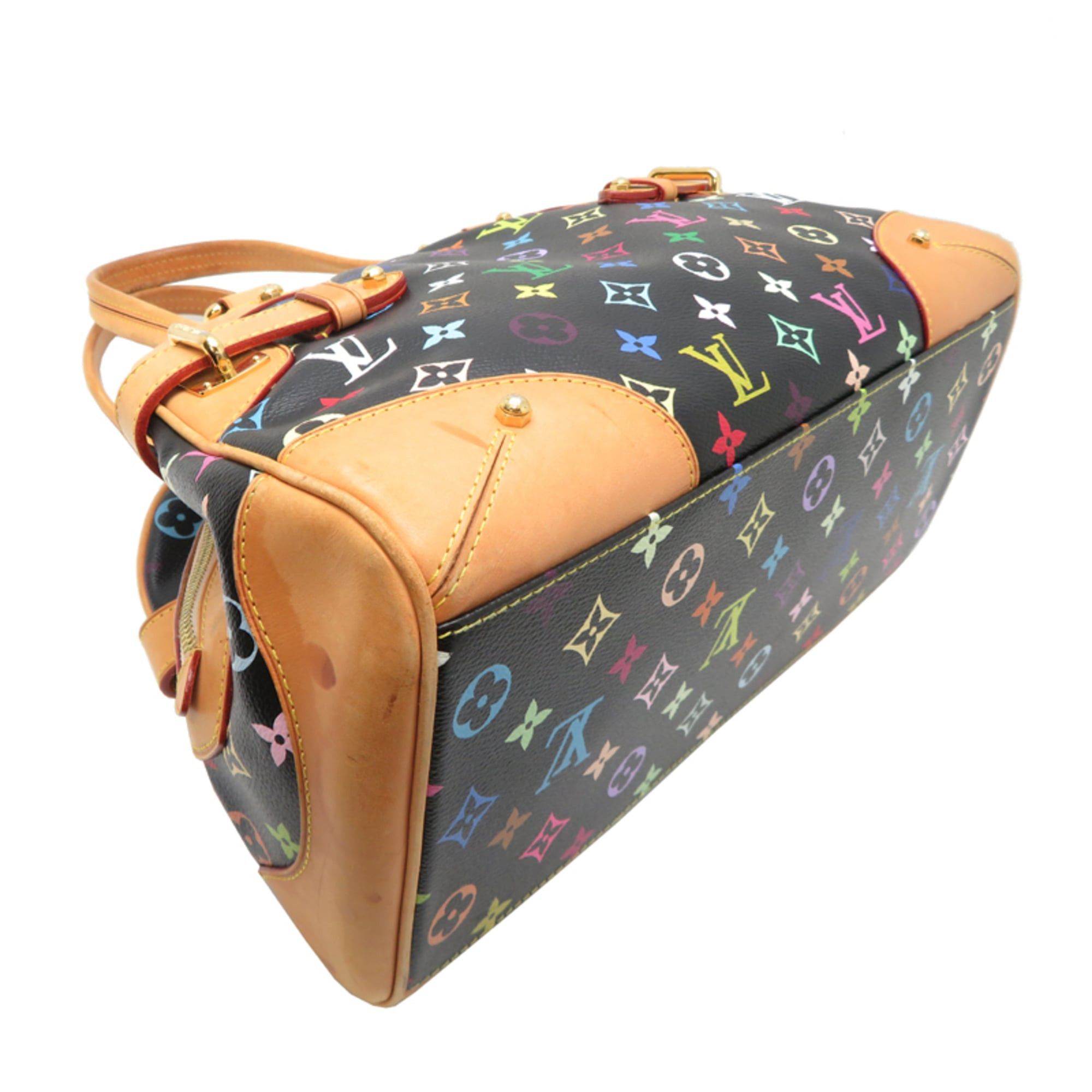 Louis Vuitton Louis Vuitton Claudia Women's Handbag M40194 (Discontinued) Monogram Multicolor Black Size ONE SIZE - 3 Thumbnail