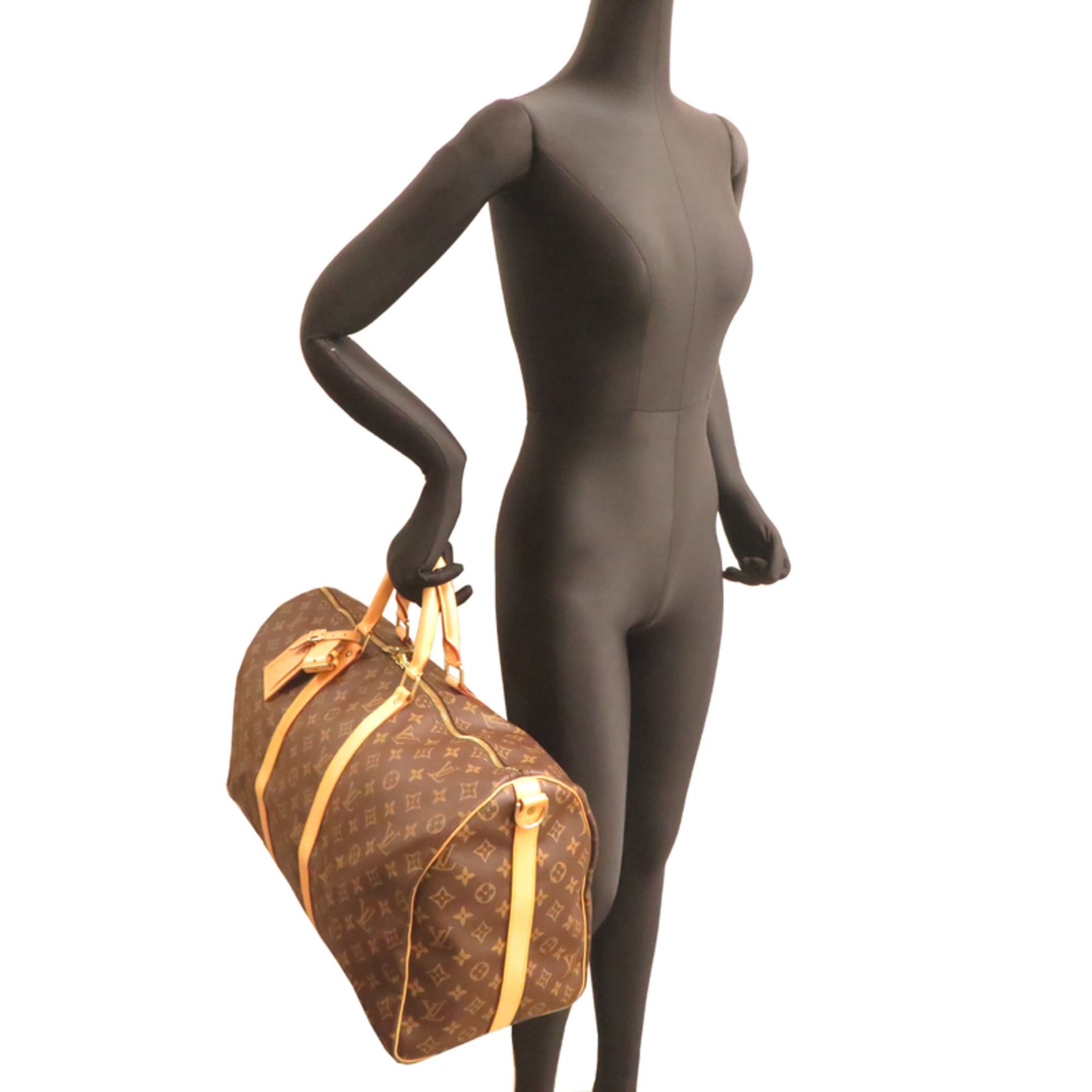 Louis Vuitton Louis Vuitton Keepall Bandoulière 50 Women's/Men's Boston Bag M41416 Monogram Brown Size ONE SIZE - 8 Thumbnail
