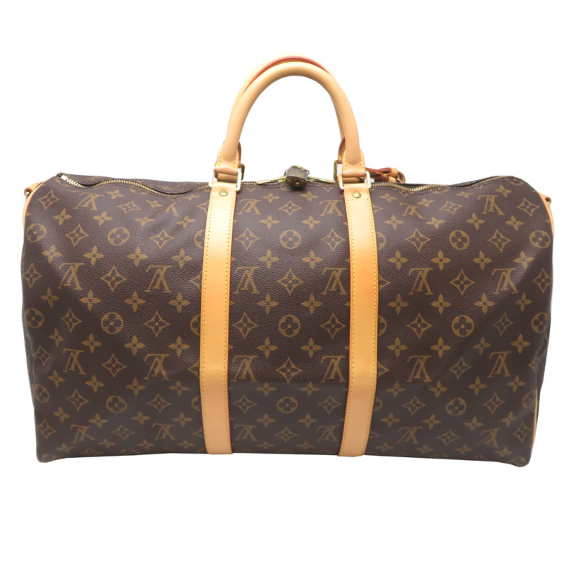 Louis Vuitton Louis Vuitton Keepall Bandoulière 50 Women's/Men's Boston Bag M41416 Monogram Brown Size ONE SIZE - 2 Thumbnail