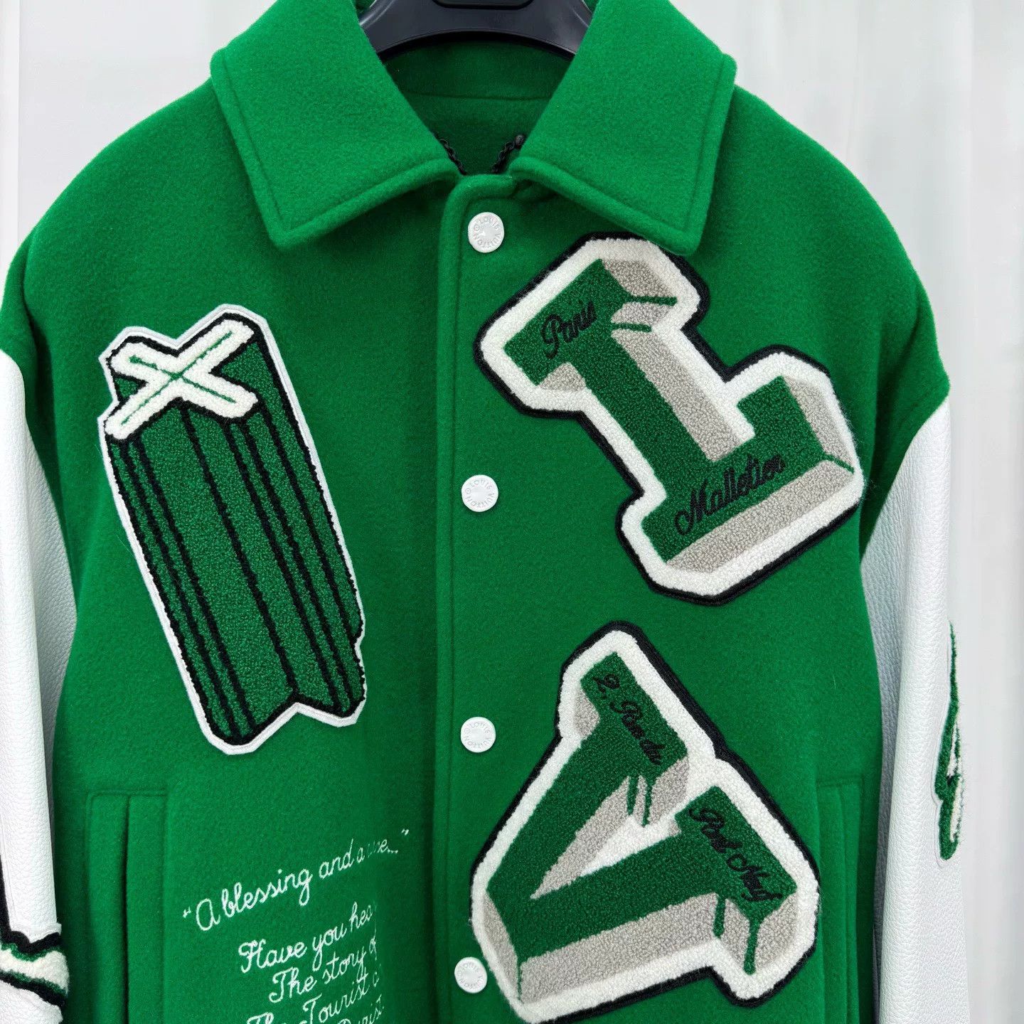 Louis Vuitton Louis Vuitton Wizard of Oz Embroidered Varsity Jacket 46 Size US S / EU 44-46 / 1 - 4 Thumbnail