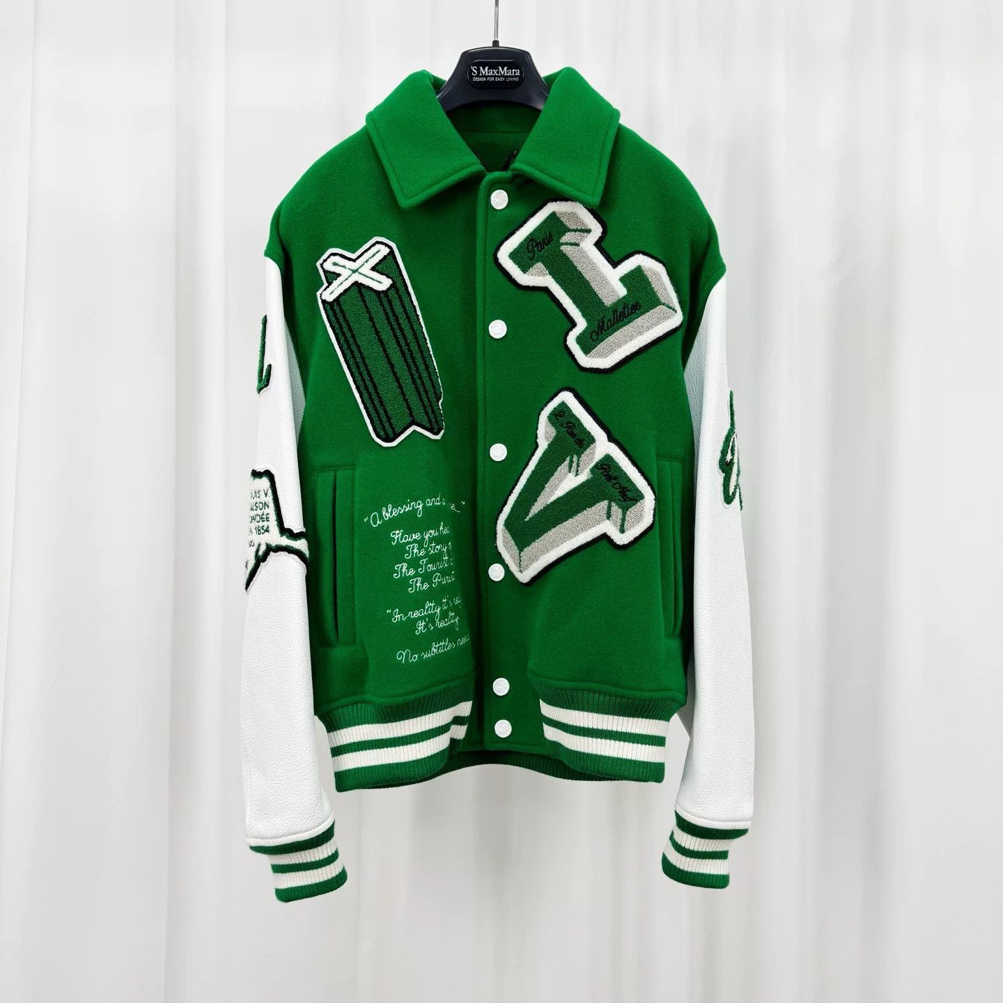 Louis Vuitton Louis Vuitton Wizard of Oz Embroidered Varsity Jacket 46 Size US S / EU 44-46 / 1 - 2 Thumbnail