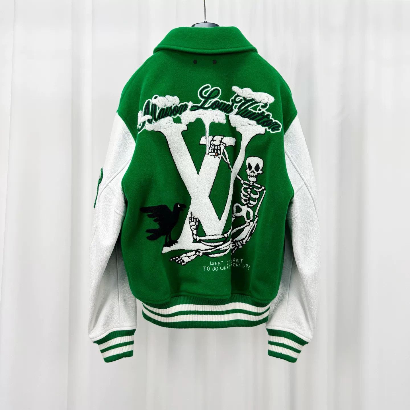 Louis Vuitton Louis Vuitton Wizard of Oz Embroidered Varsity Jacket 46 Size US S / EU 44-46 / 1 - 3 Thumbnail