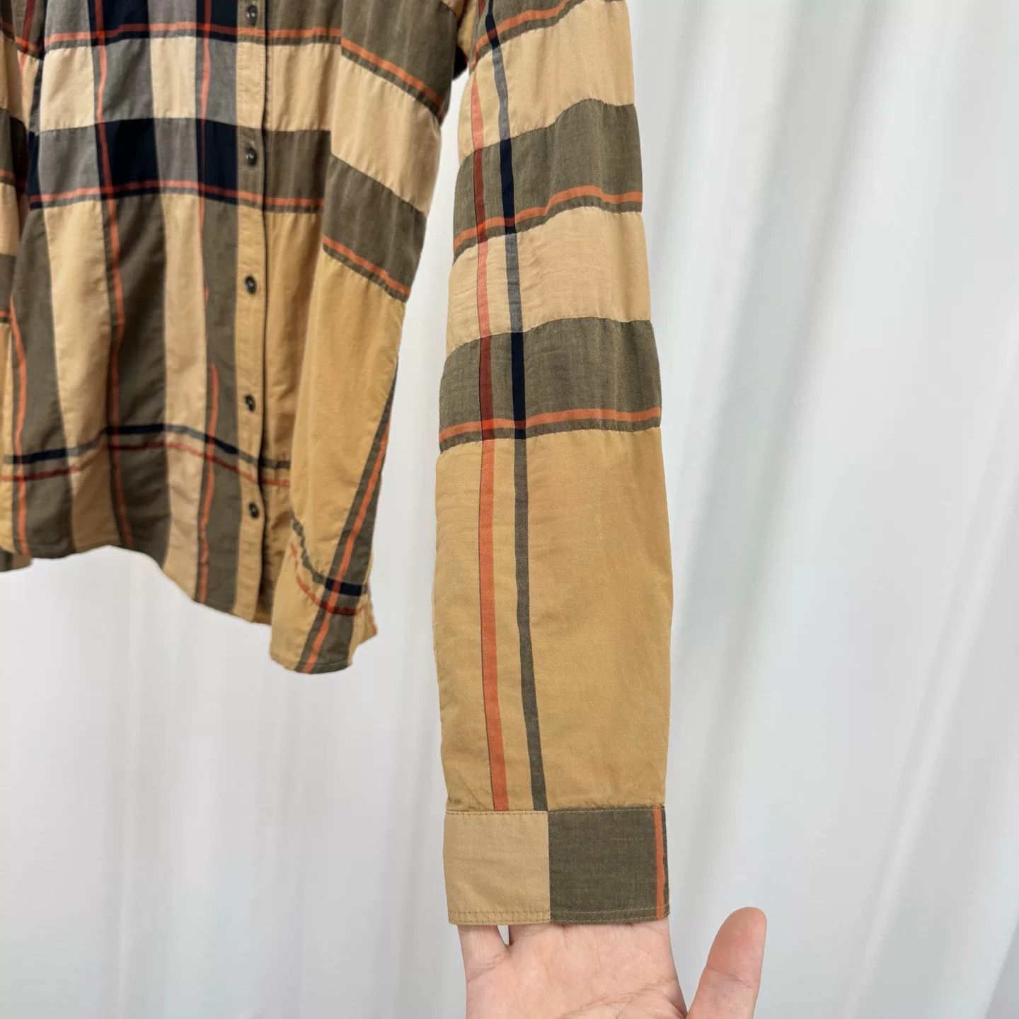 Burberry Burberry Brit Check Long Sleeve Shirt Size S Size US S / EU 44-46 / 1 - 5 Thumbnail