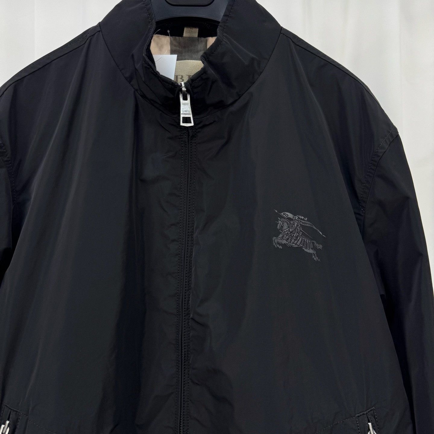 Burberry Burberry Brit Knight Logo Check Lining Jacket XL Size US XL / EU 56 / 4 - 4 Thumbnail
