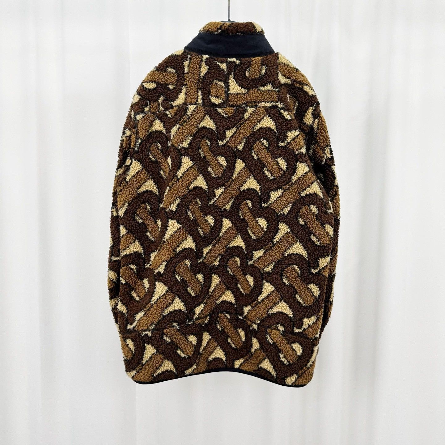 Burberry Burberry Monogram Fleece Zip Jacket Size 50 Size US M / EU 48-50 / 2 - 3 Thumbnail
