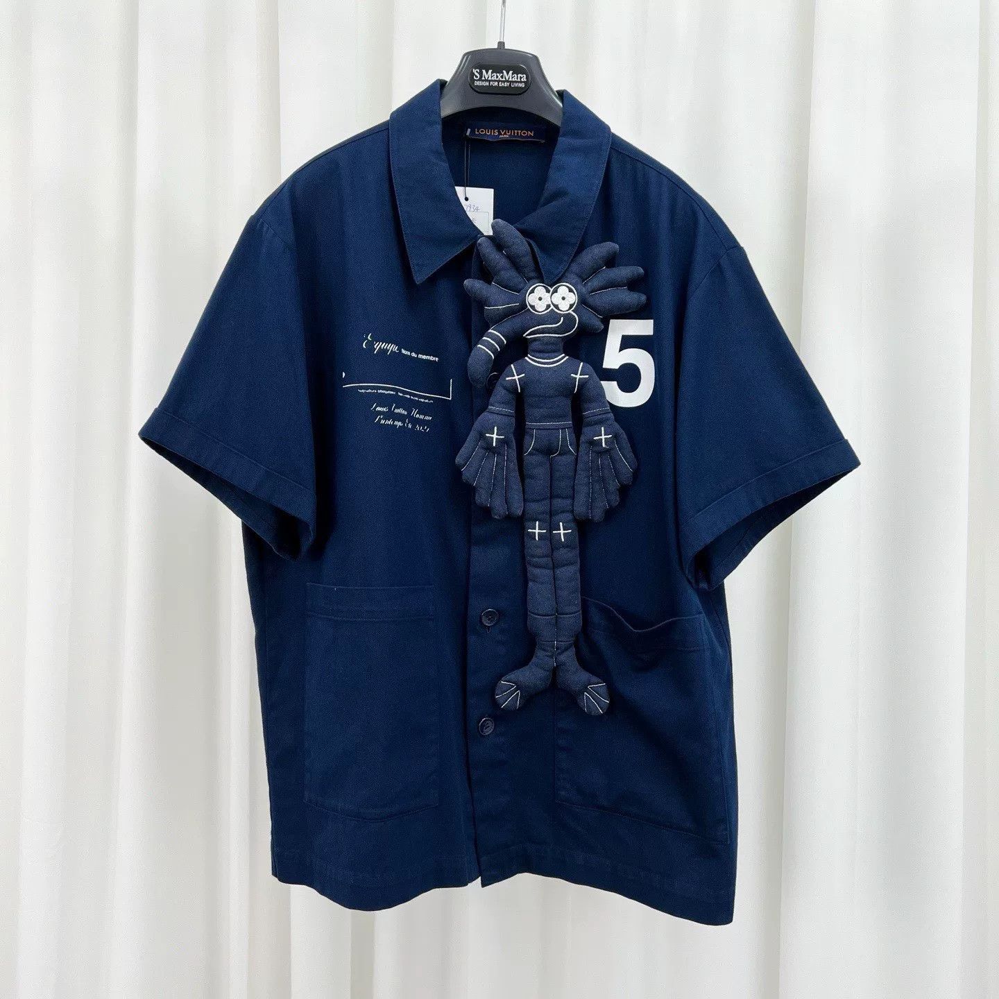 Louis Vuitton Louis Vuitton Puppet Detail Short Sleeve Shirt S Size US S / EU 44-46 / 1 - 2 Thumbnail