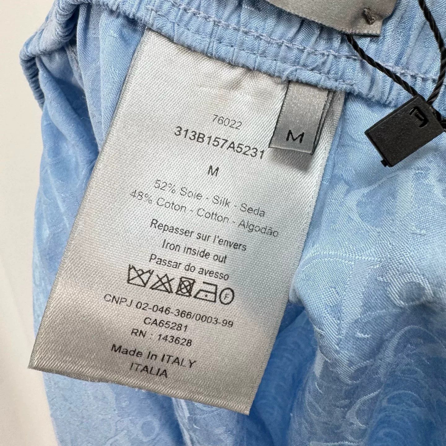 Dior Dior x ERL Monogram Silk Cotton Shorts Size M Size US 32 / EU 48 - 7 Thumbnail