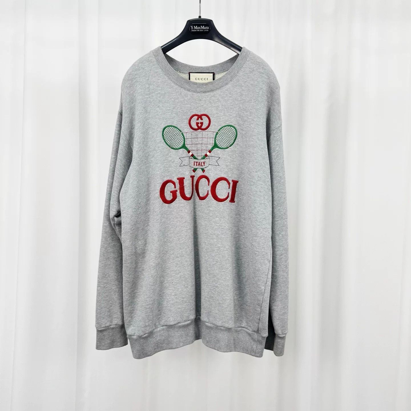 Gucci Gucci Tennis Embroidery Sweatshirt Size L Size US L / EU 52-54 / 3 - 2 Thumbnail