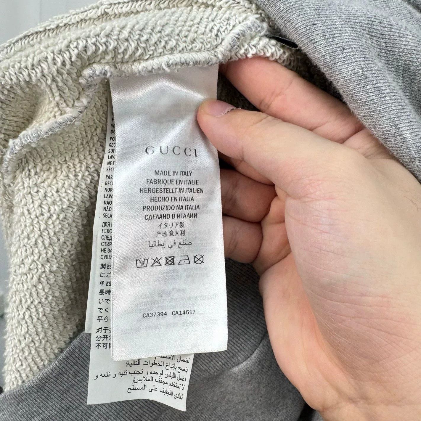 Gucci Gucci Tennis Embroidery Sweatshirt Size L Size US L / EU 52-54 / 3 - 8 Thumbnail