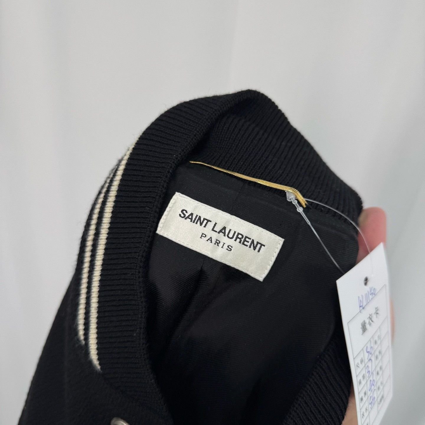Saint Laurent Paris Saint Laurent Wool Teddy Varsity Jacket F36 Size XS / US 0-2 / IT 36-38 - 6 Thumbnail