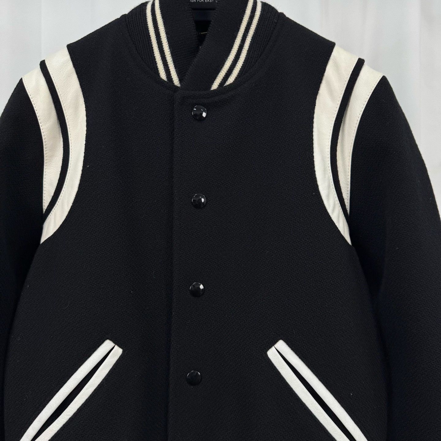 Saint Laurent Paris Saint Laurent Wool Teddy Varsity Jacket F36 Size XS / US 0-2 / IT 36-38 - 4 Thumbnail