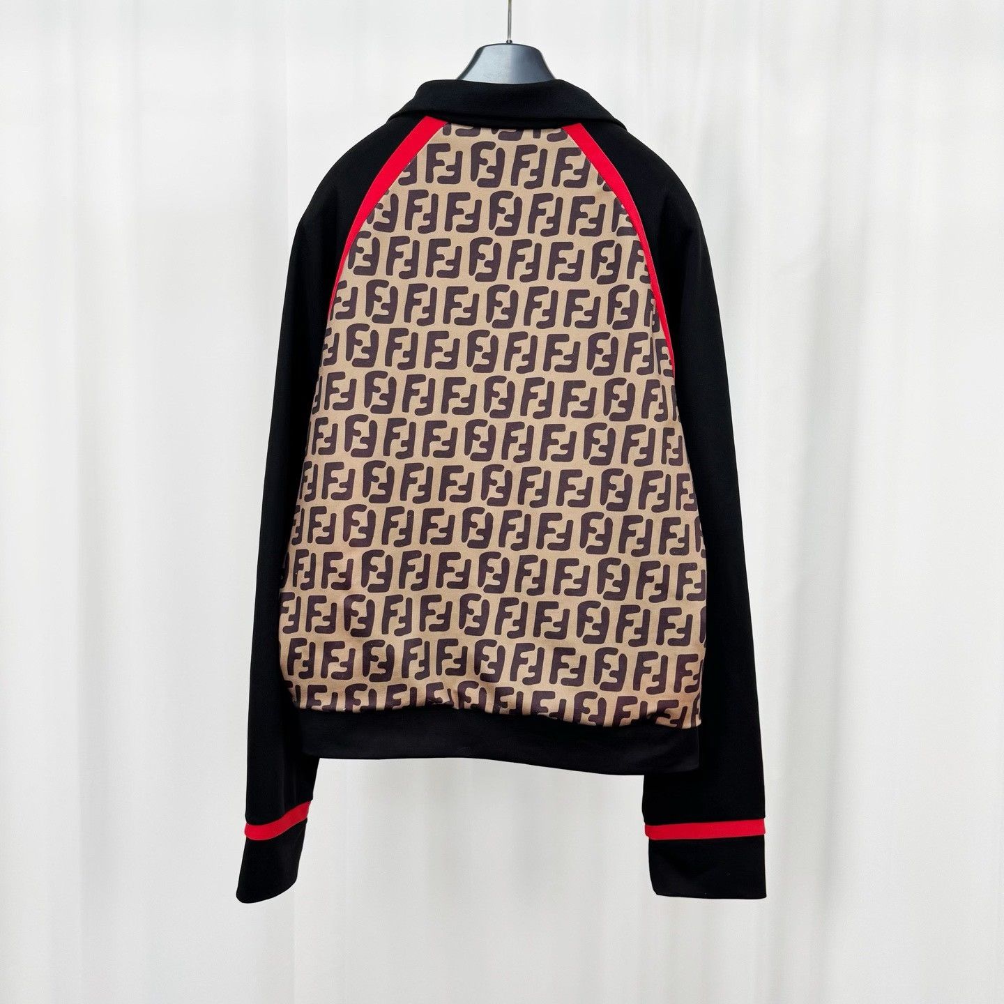Fendi Fendi FF Monogram Zip-Up Track Jacket Size M Size US M / EU 48-50 / 2 - 3 Thumbnail