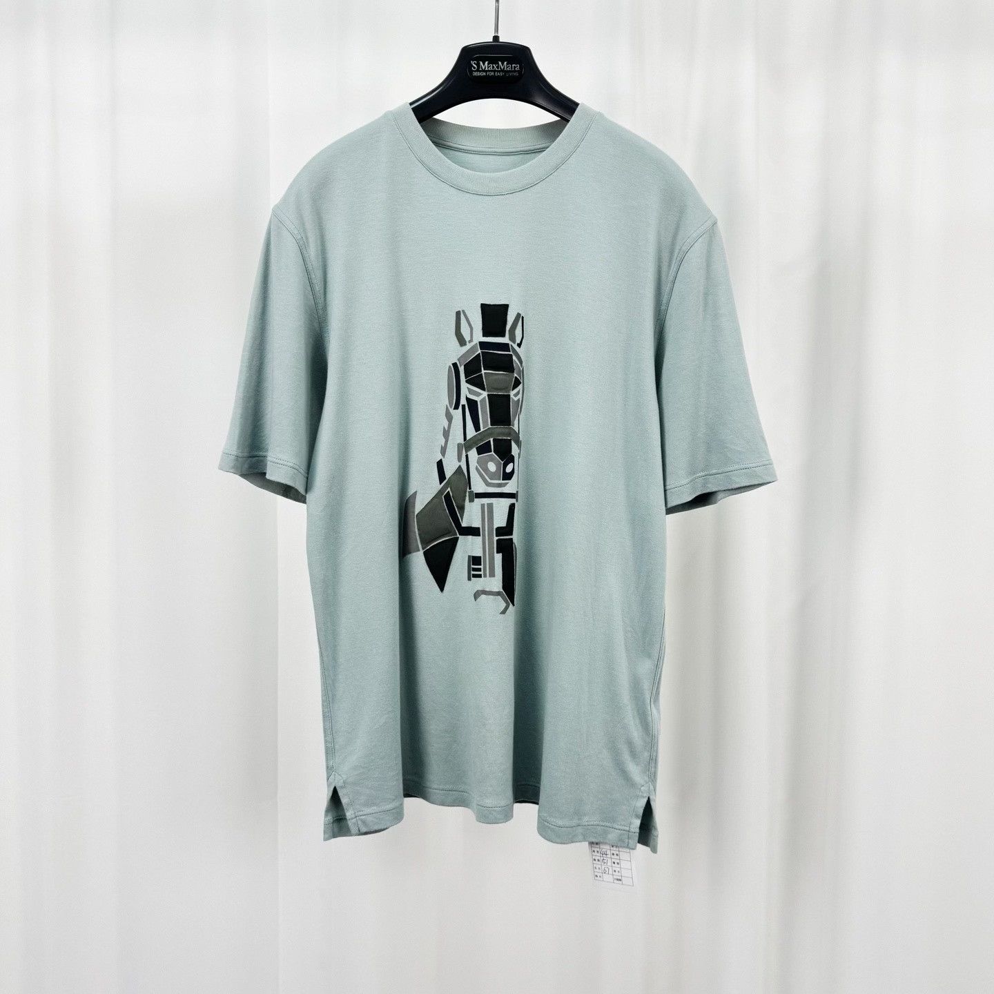 Hermes Hermes Horse Patch Cotton Cashmere T-Shirt Size M Size US M / EU 48-50 / 2 - 2 Thumbnail