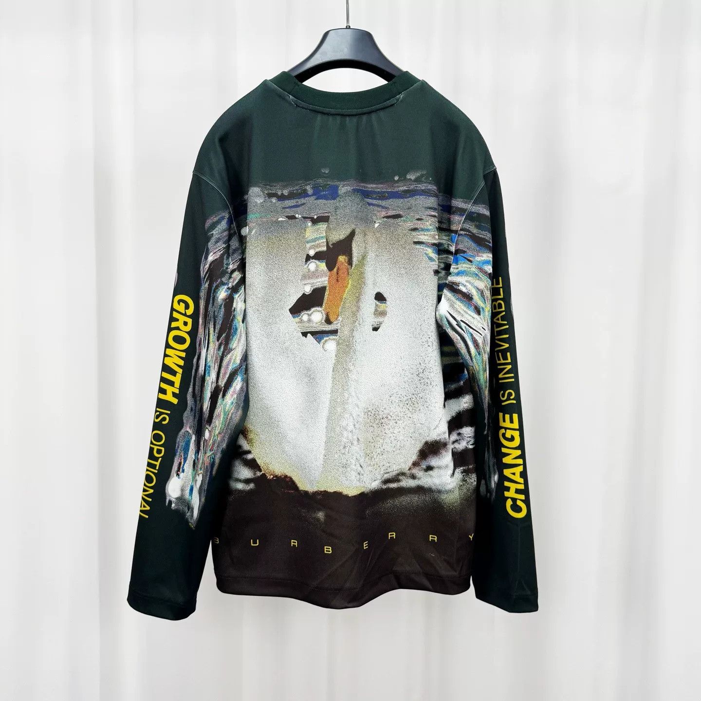 Burberry Burberry Swan Print Long Sleeve T-Shirt Size XS Size US XS / EU 42 / 0 - 3 Thumbnail