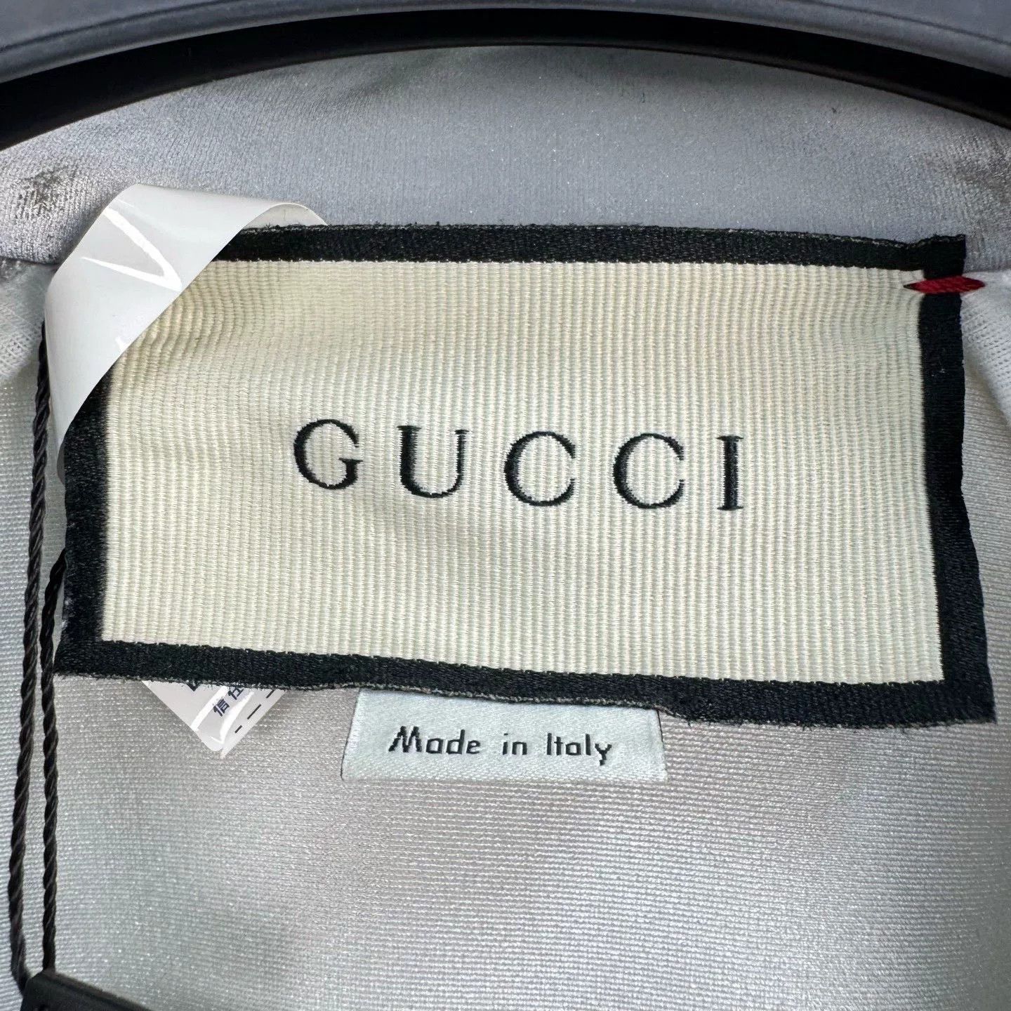 Gucci Gucci Reflective Web Stripe Zip Jacket Size S Size US S / EU 44-46 / 1 - 6 Thumbnail