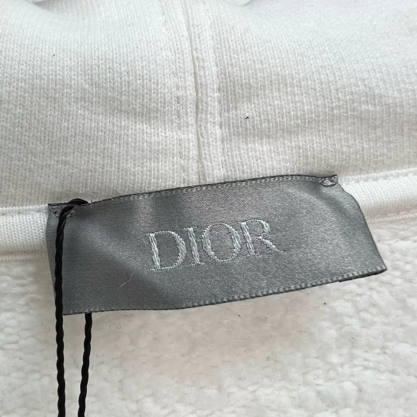 Dior Dior x Daniel Arsham Crystal Logo Hoodie Size M Size US M / EU 48-50 / 2 - 6 Thumbnail