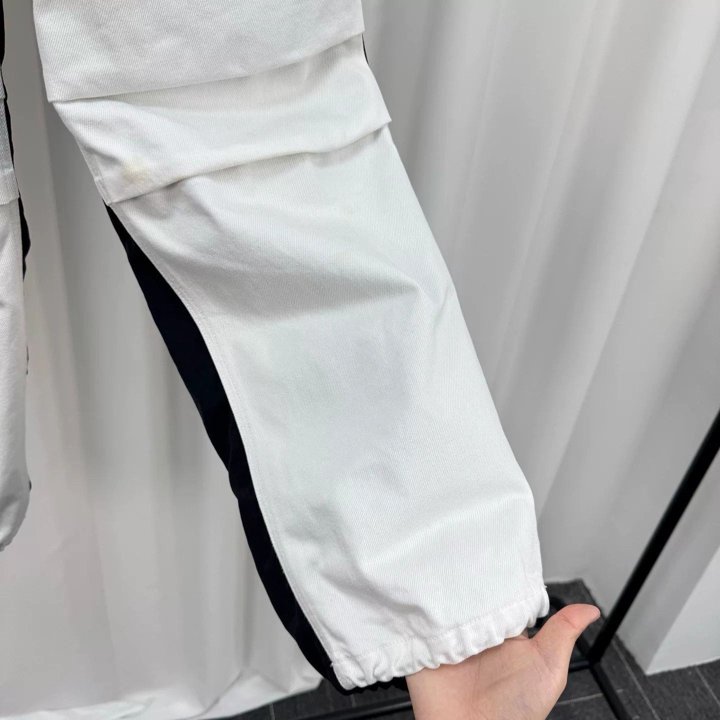 Alexander Wang Alexander Wang Paneled Denim Cargo Pants 25 Size 25" / US 0 / IT 36 - 5 Thumbnail