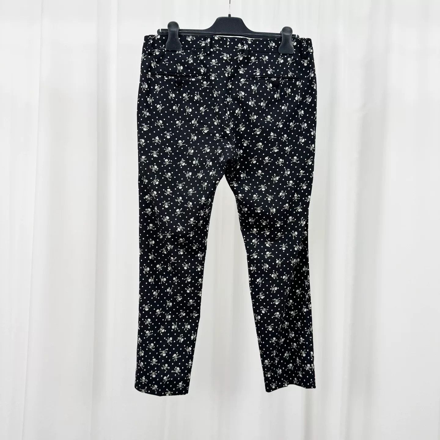Dolce & Gabbana Dolce & Gabbana Skull Polka Dot Wool Pants Size 46 Size US 30 / EU 46 - 3 Thumbnail