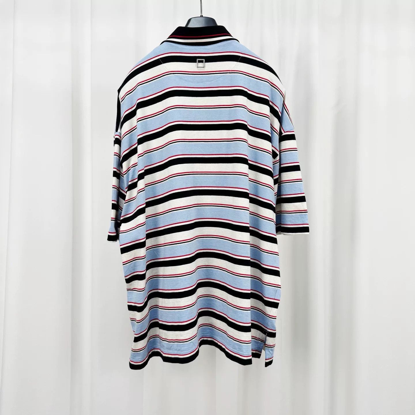 Wooyoungmi Wooyoungmi Striped Polo Shirt Size 50 Size US M / EU 48-50 / 2 - 3 Thumbnail