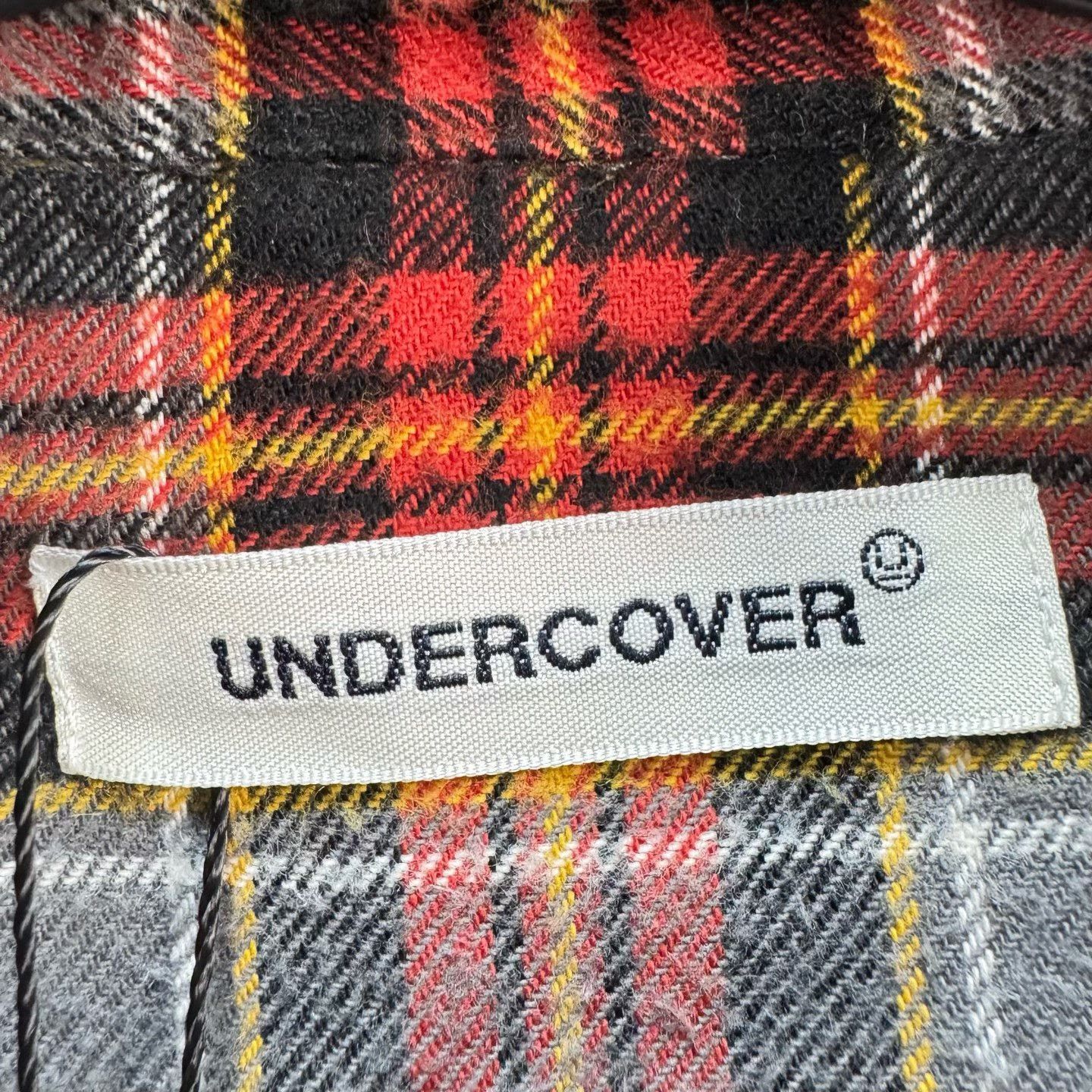 Undercover Undercover Panelled Plaid Flannel Shirt Size 2 Size US M / EU 48-50 / 2 - 5 Thumbnail