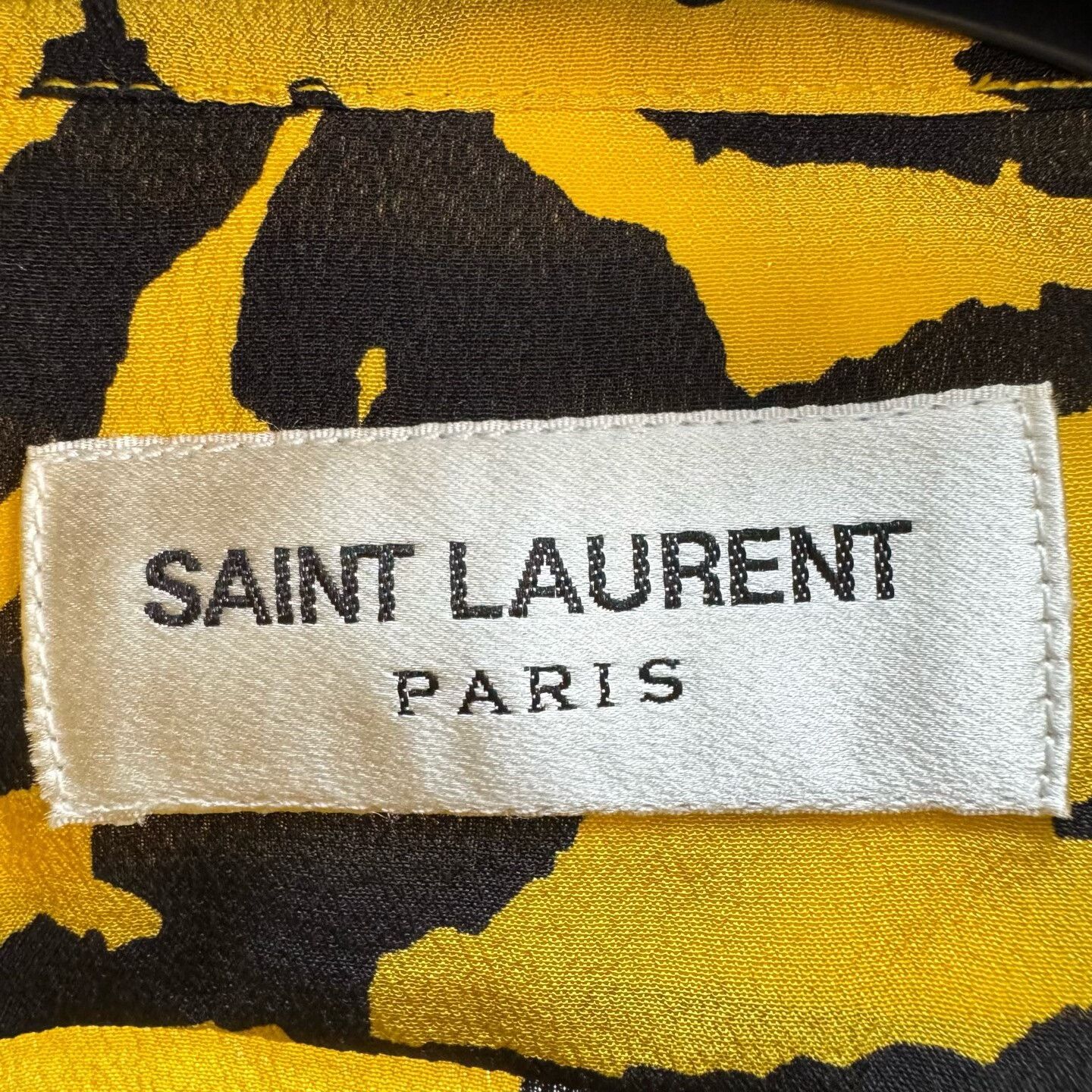 Saint Laurent Paris Saint Laurent Tiger Print Silk Button Up FR 34 Size XS / US 0-2 / IT 36-38 - 6 Thumbnail