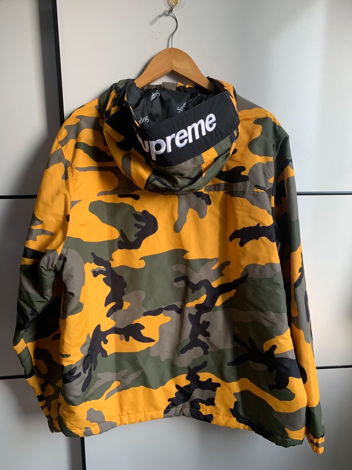 Supreme Supreme Brooklyn Camo Padded Anorak Jacket Size L Size US L / EU 52-54 / 3 - 3 Thumbnail