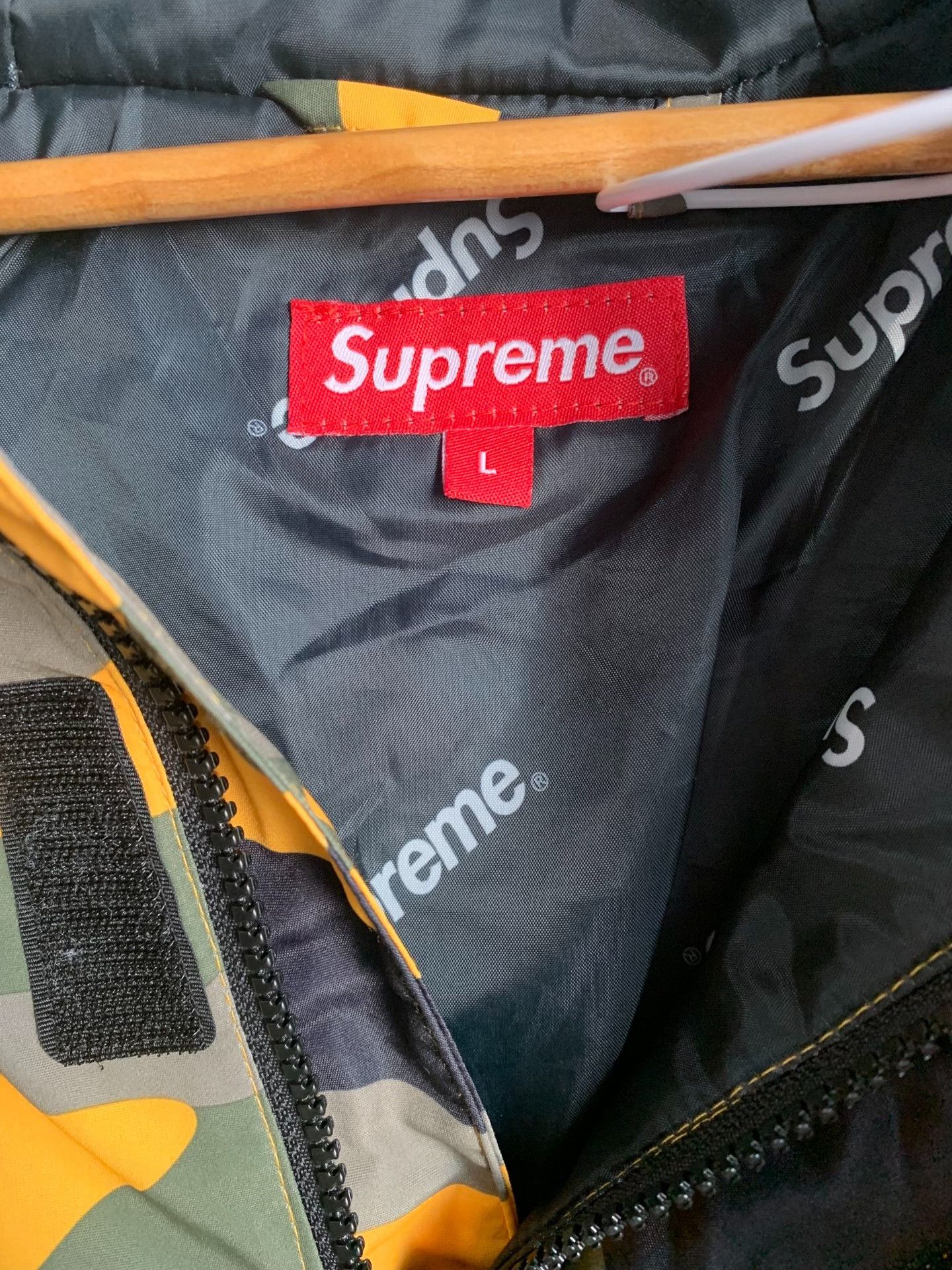 Supreme Supreme Brooklyn Camo Padded Anorak Jacket Size L Size US L / EU 52-54 / 3 - 4 Thumbnail