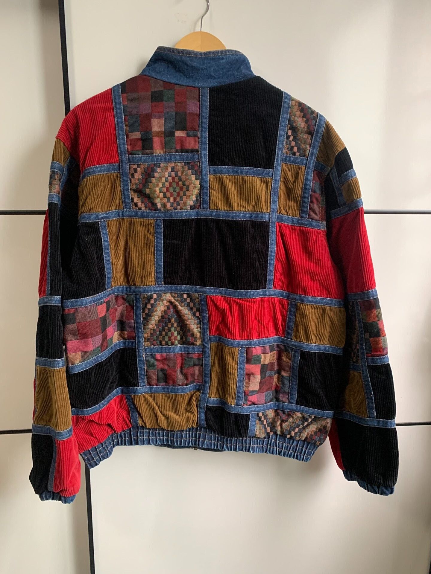 Supreme Supreme Corduroy Patchwork Jacket Size L Size US L / EU 52-54 / 3 - 3 Thumbnail