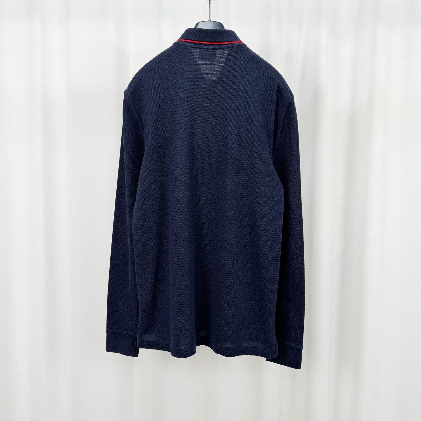 Burberry Burberry Monogram Motif Long Sleeve Polo Size M Size US M / EU 48-50 / 2 - 3 Thumbnail