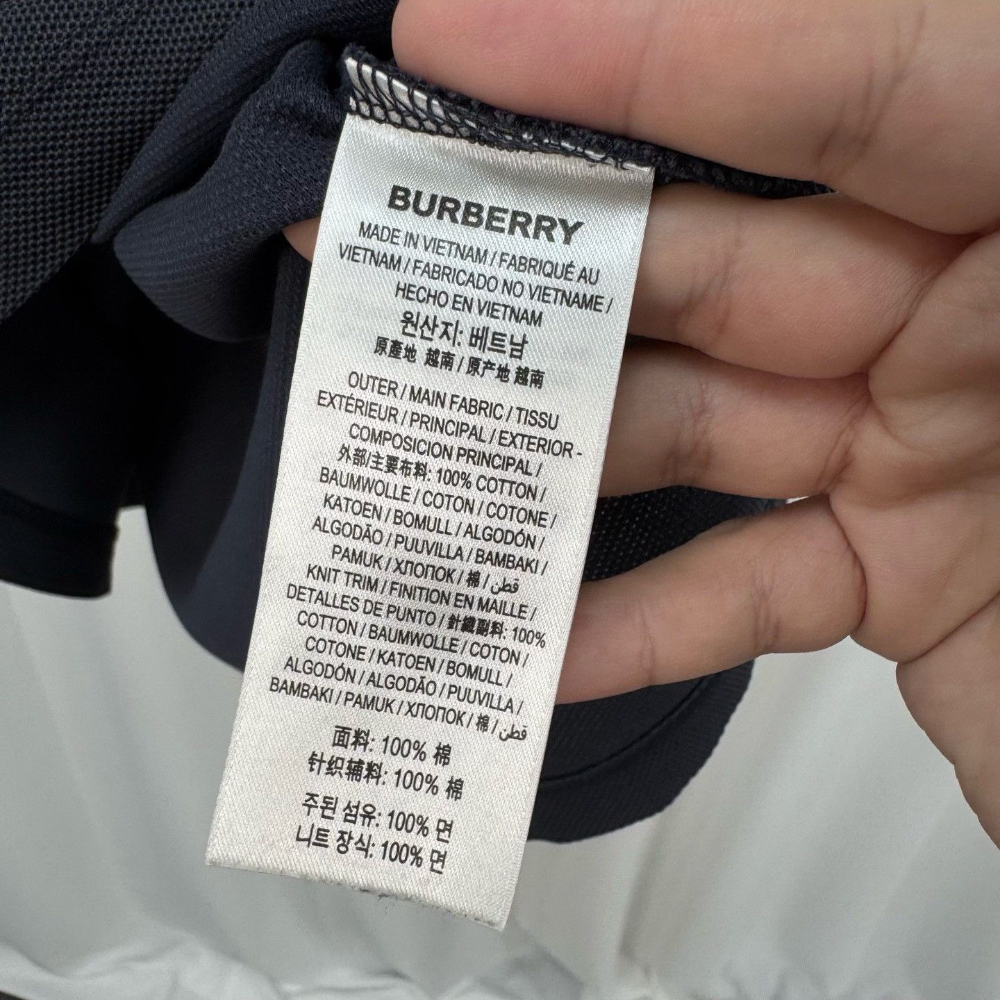 Burberry Burberry Enamel Button Polo Shirt Size L Size US L / EU 52-54 / 3 - 7 Thumbnail