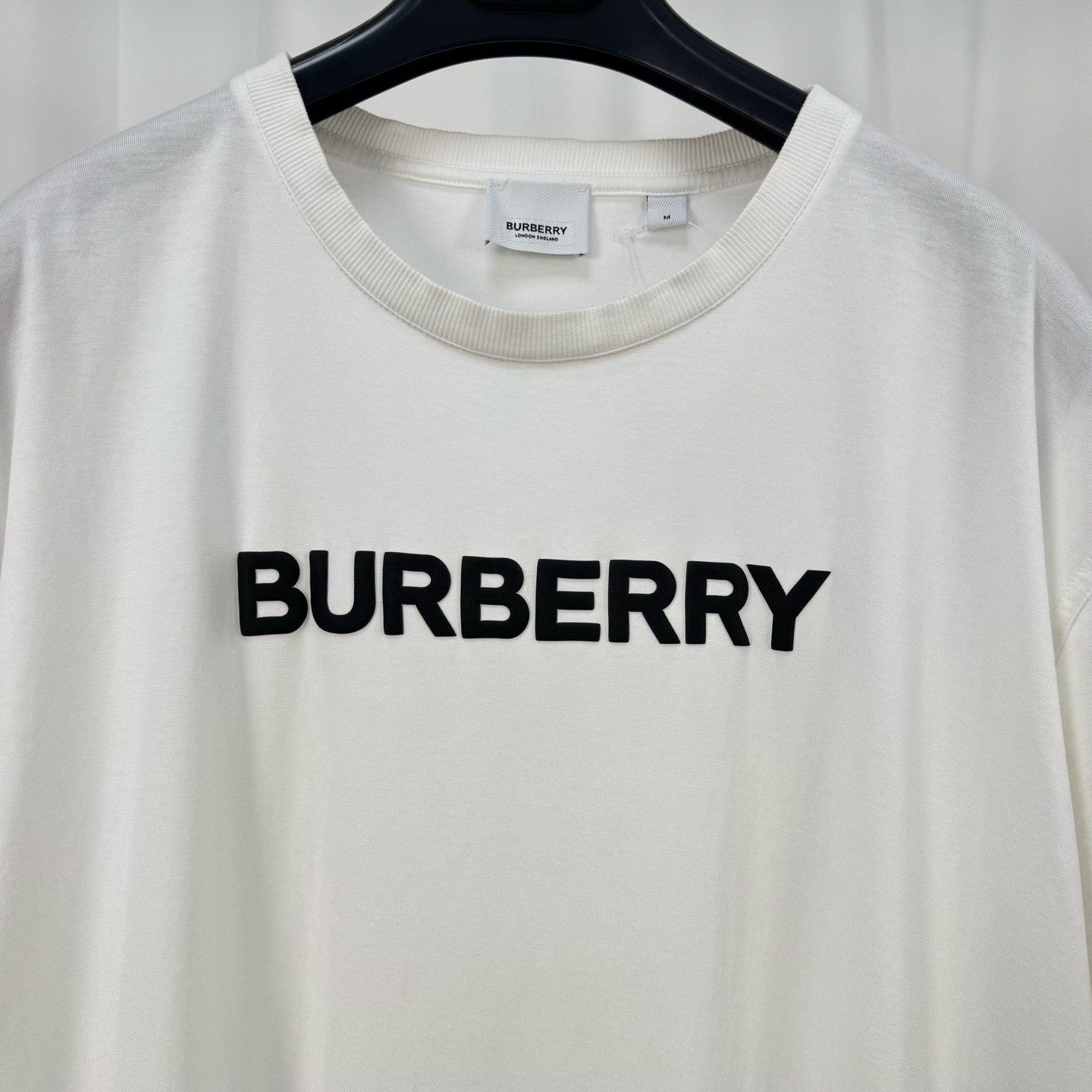 Burberry Burberry Raised Logo Print T-Shirt Size M Size US M / EU 48-50 / 2 - 4 Thumbnail