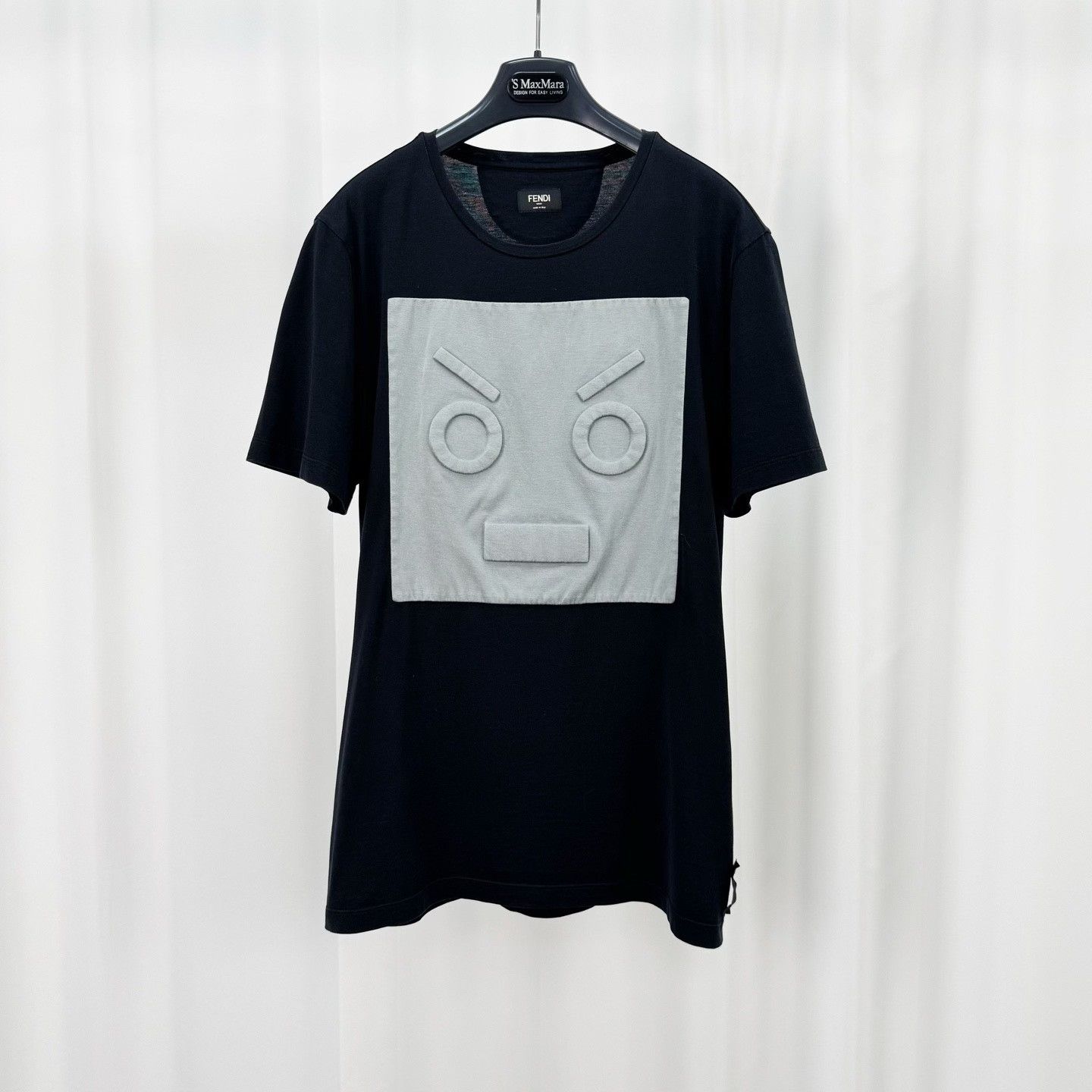 Fendi Fendi Embossed Bag Bugs Monster Eyes T-Shirt Size 50 Size US M / EU 48-50 / 2 - 2 Thumbnail