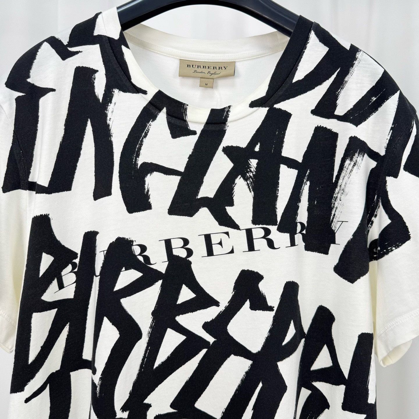 Burberry Burberry Graffiti Print T-Shirt Size M Size US M / EU 48-50 / 2 - 4 Thumbnail