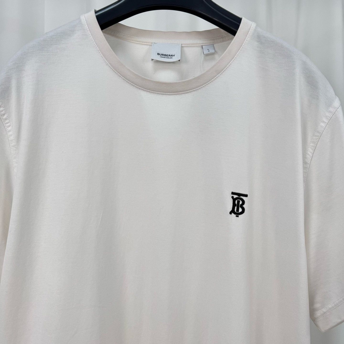 Burberry Burberry TB Monogram Embroidered T-Shirt L Size US L / EU 52-54 / 3 - 4 Thumbnail